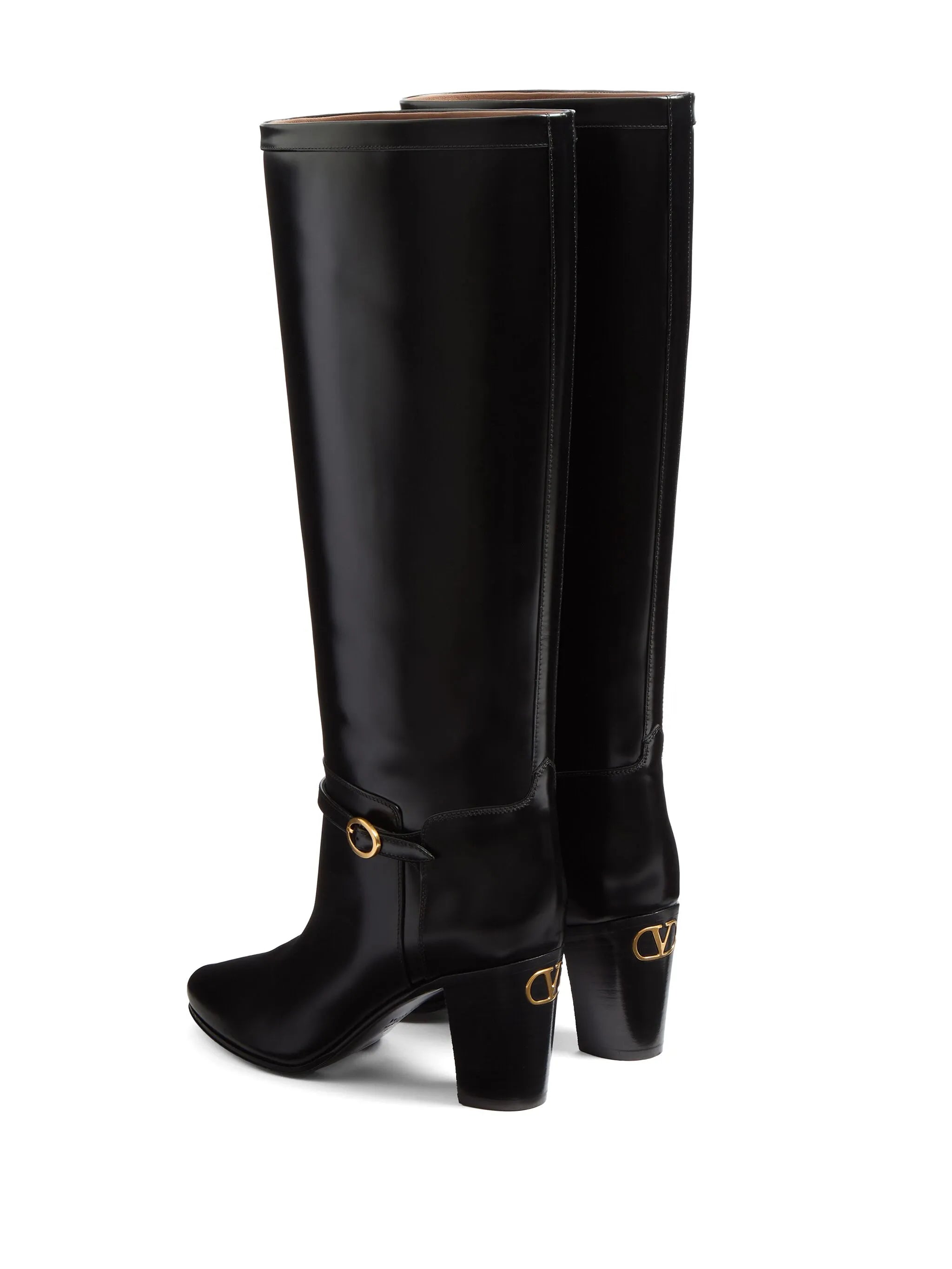 75mm Pattie leather boots