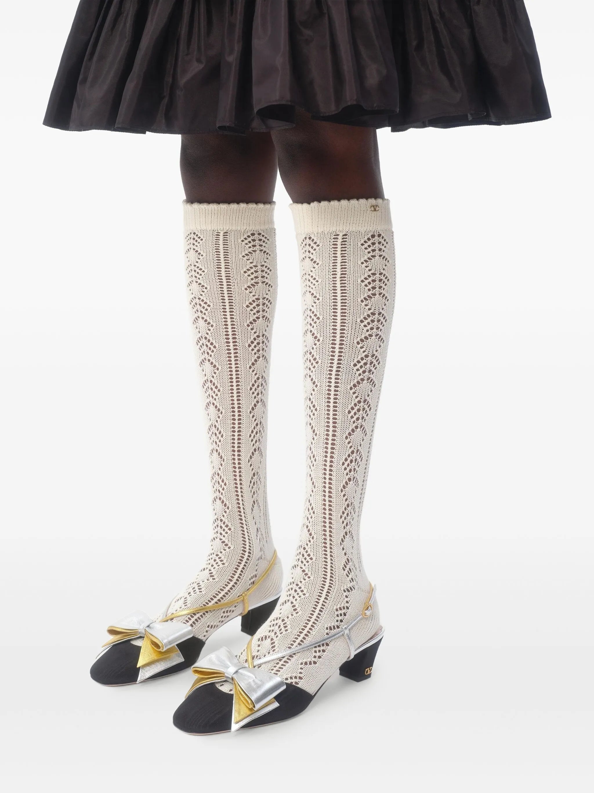 45mm Bowow slingback pumps