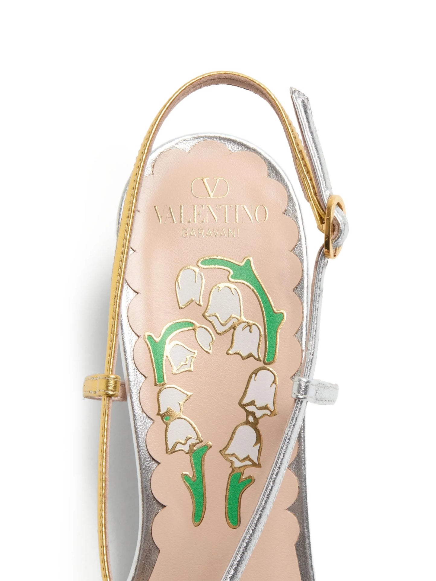 45mm Bowow slingback pumps