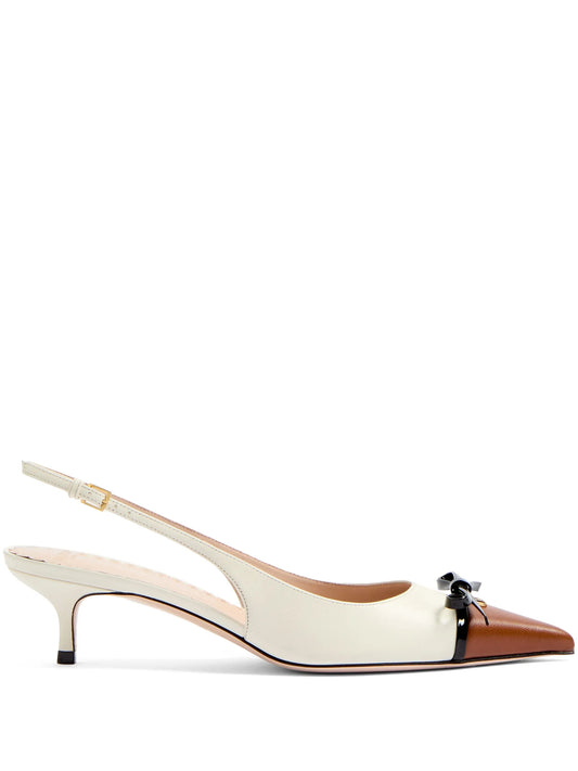 45mm Bepointy slingback pumps