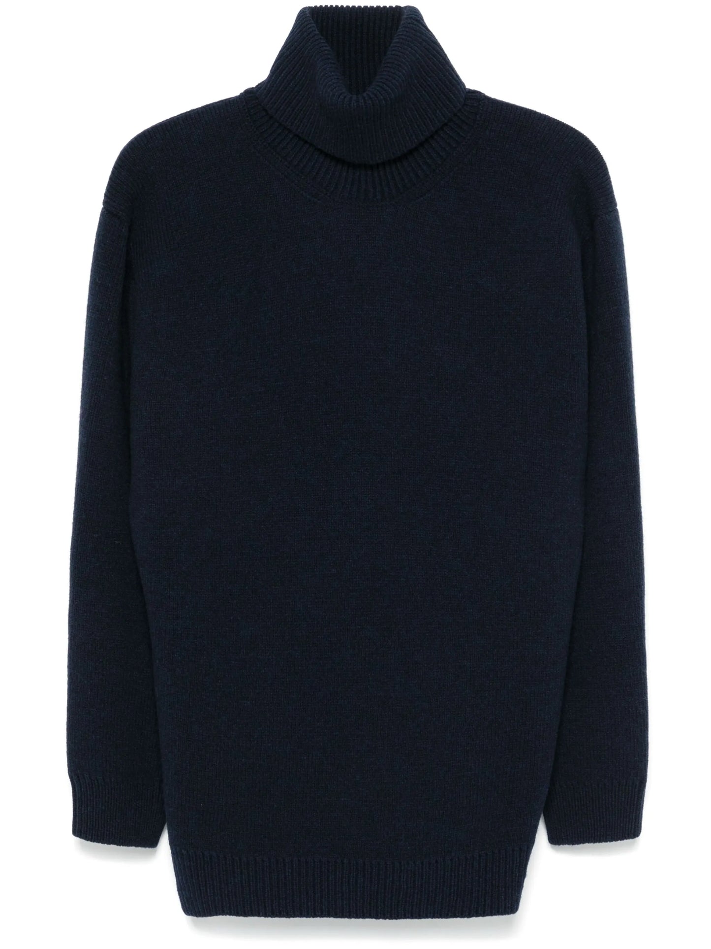 intarsia-knit logo sweater