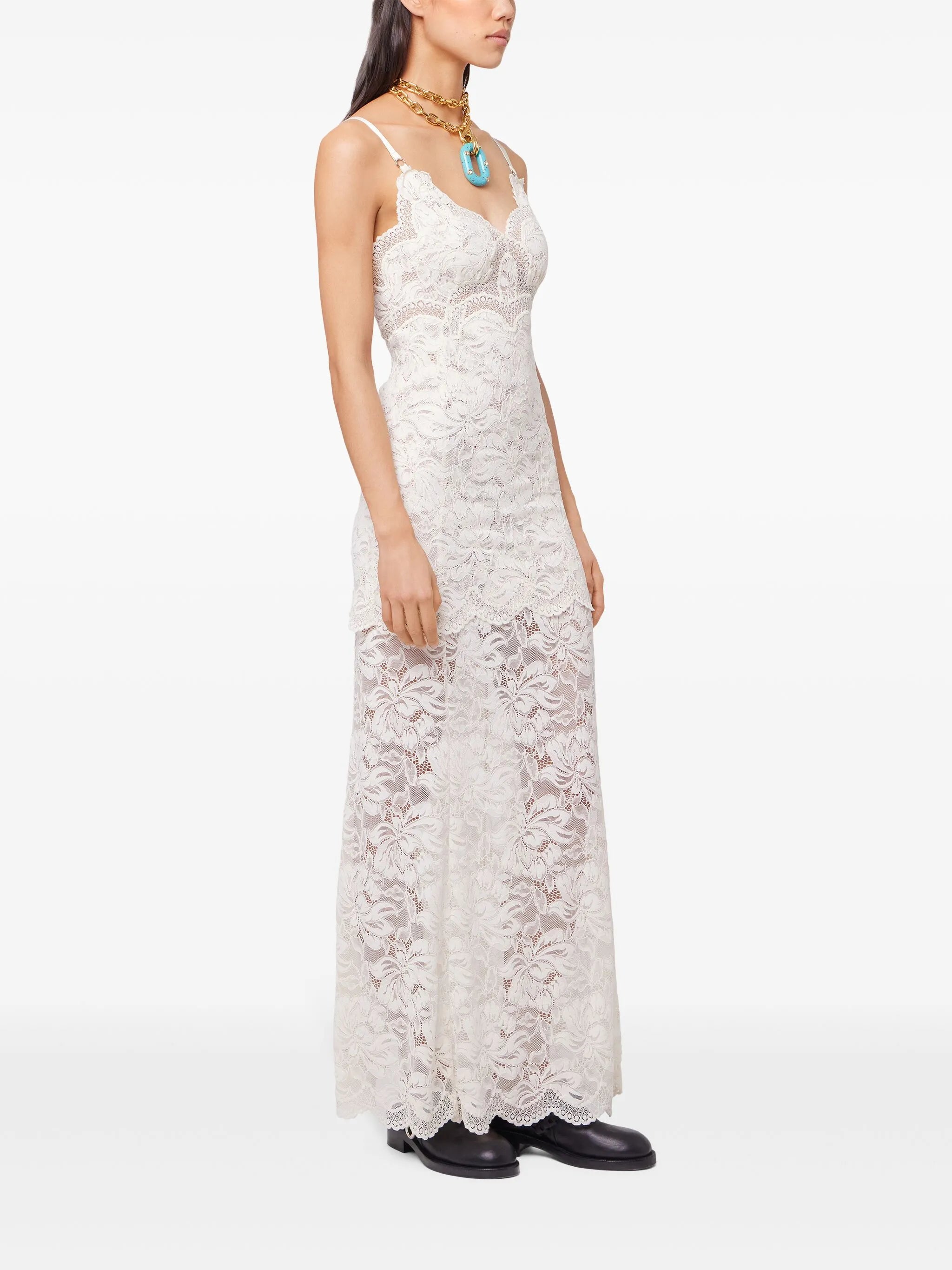lace maxi dress