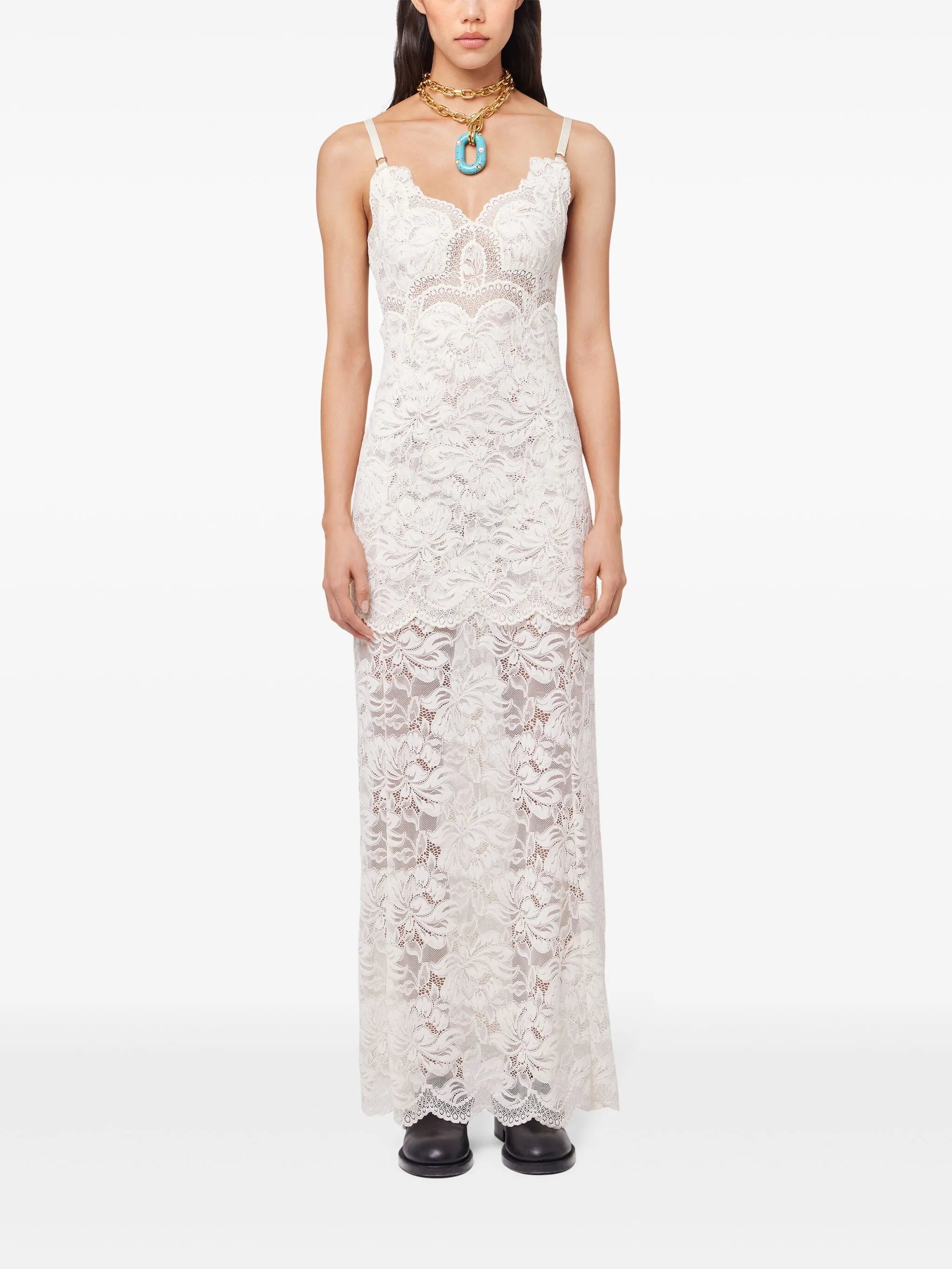 lace maxi dress