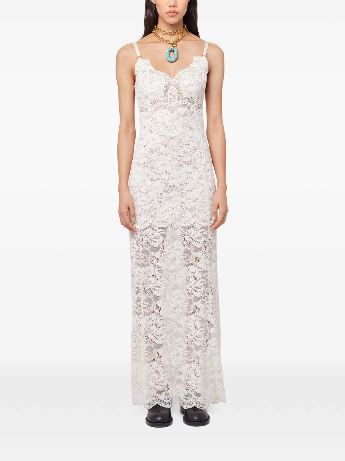 lace maxi dress