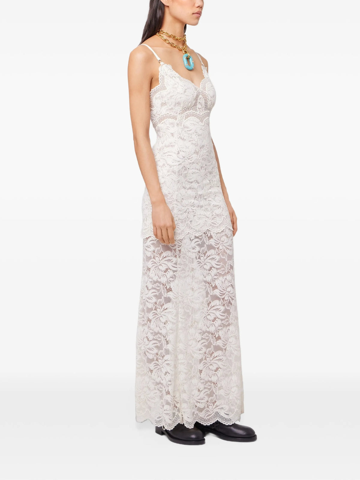 lace maxi dress