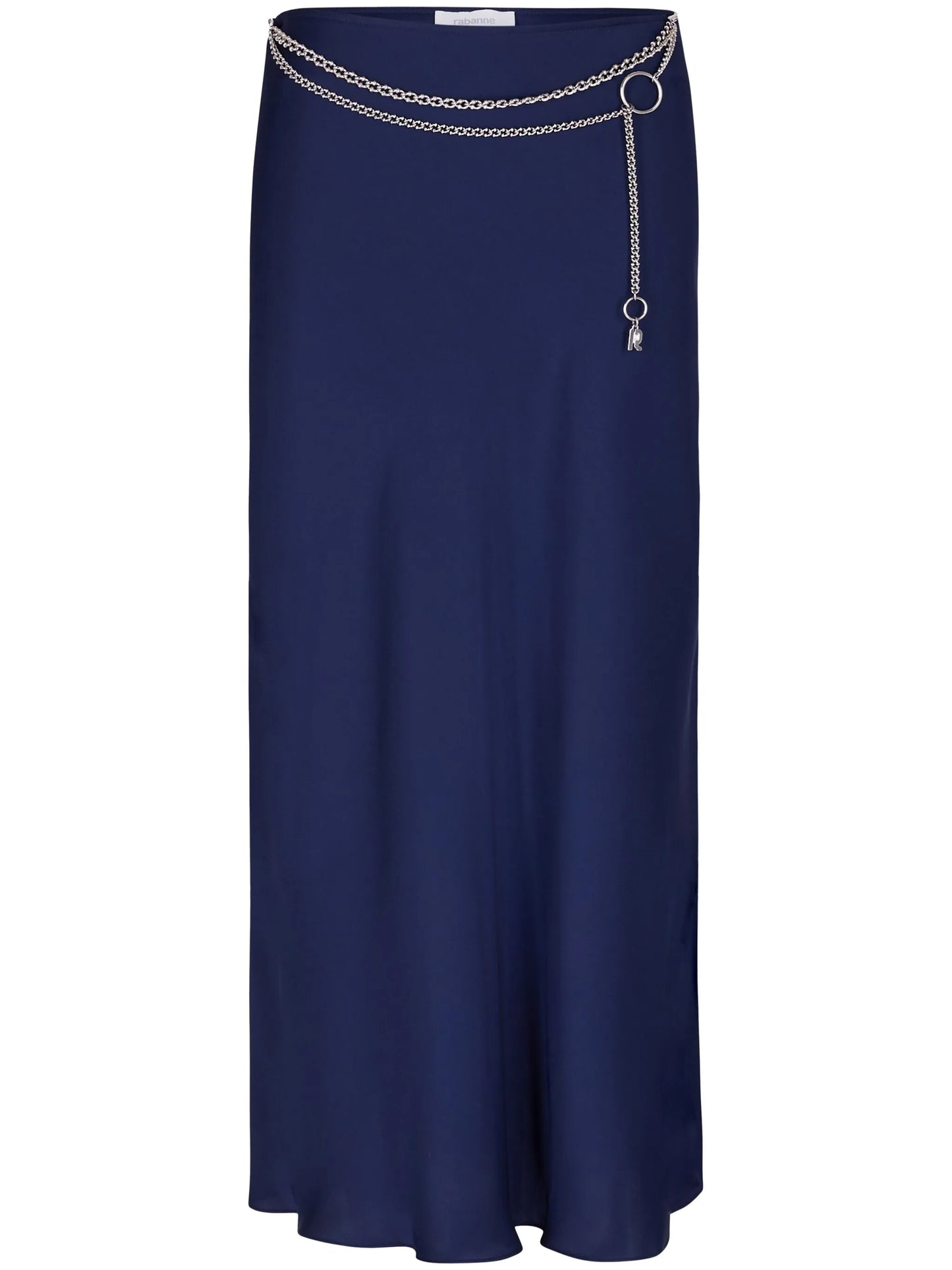 chain midi skirt