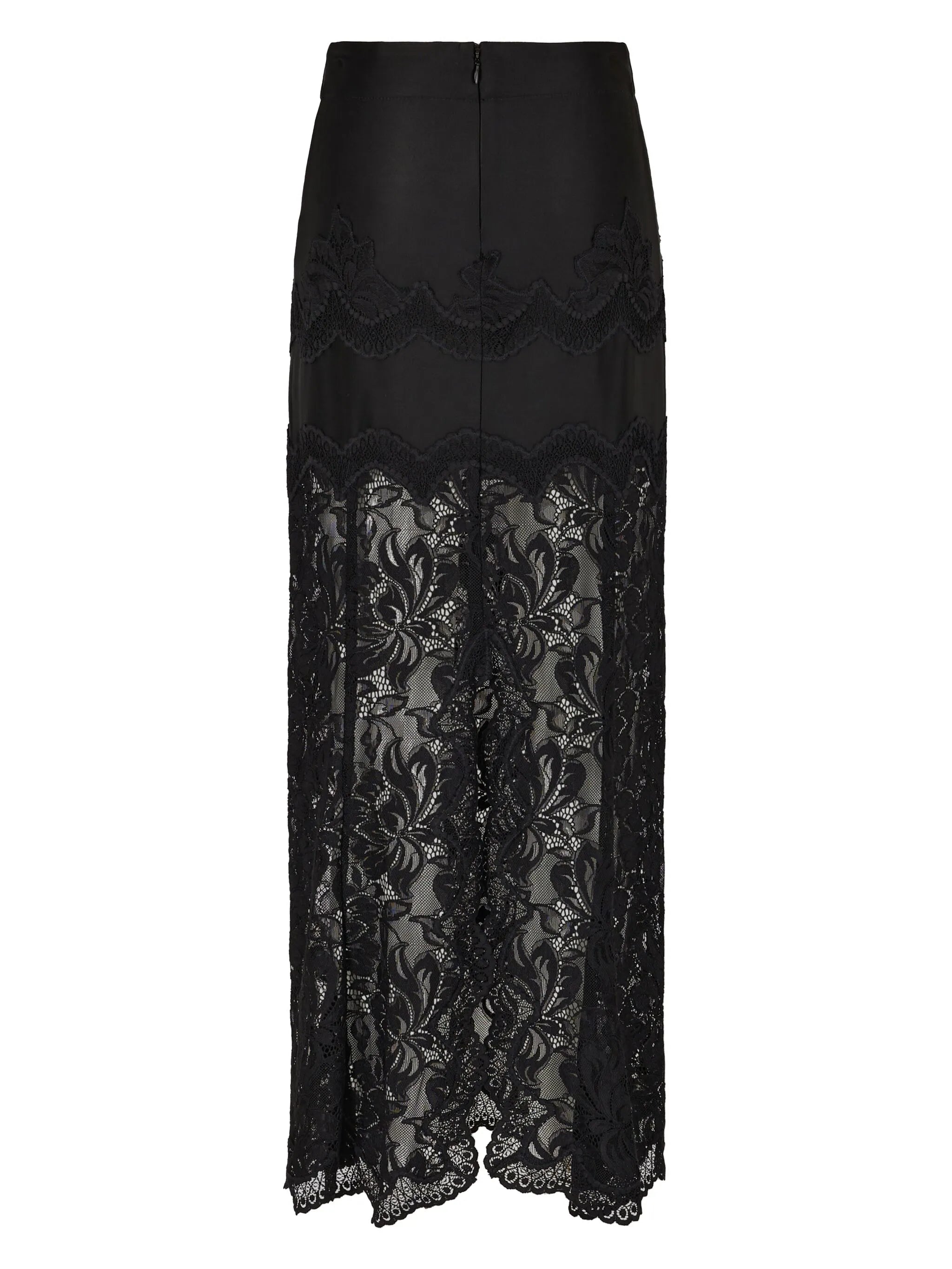 lace maxi skirt