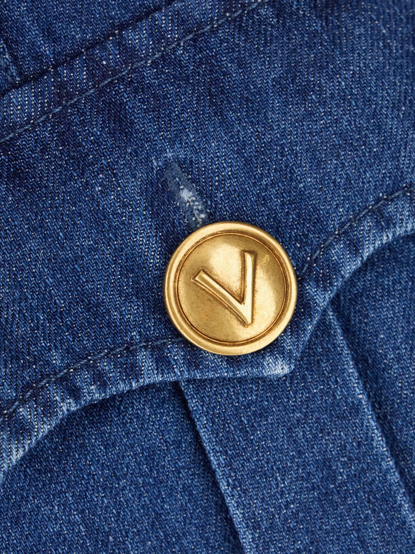 lightweight denim cotton skirt