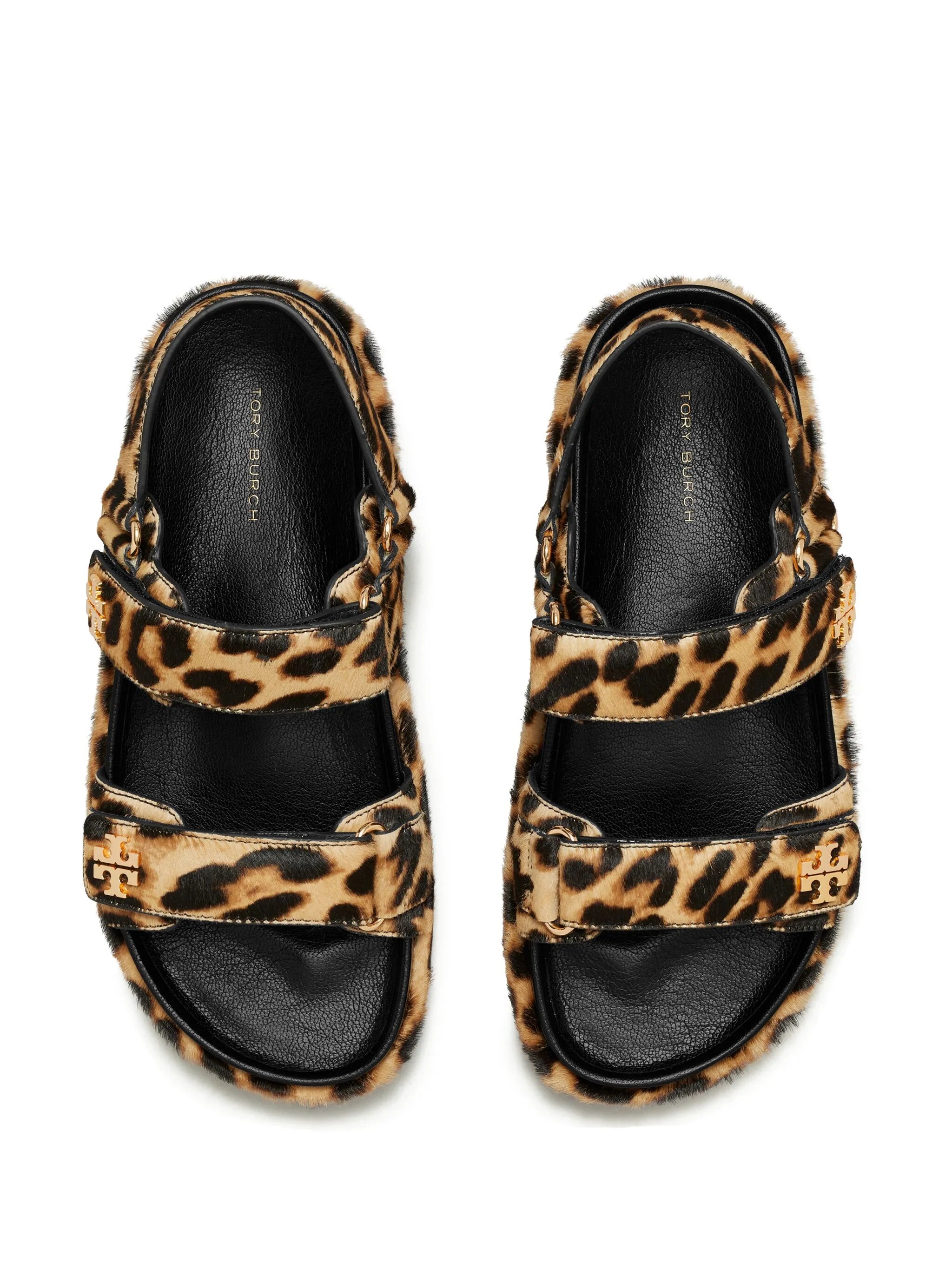 Kira leopard sandals