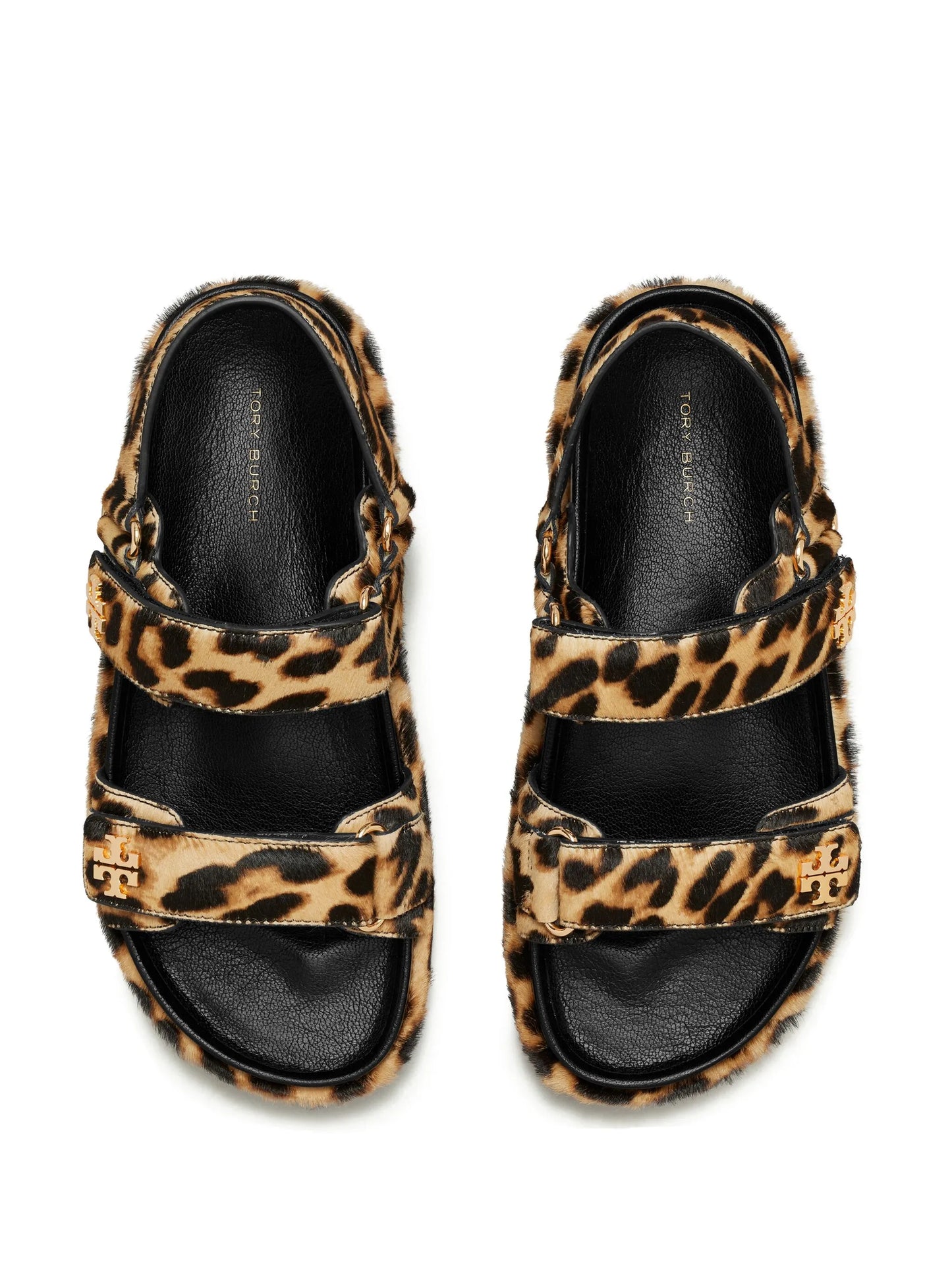 Kira leopard sandals