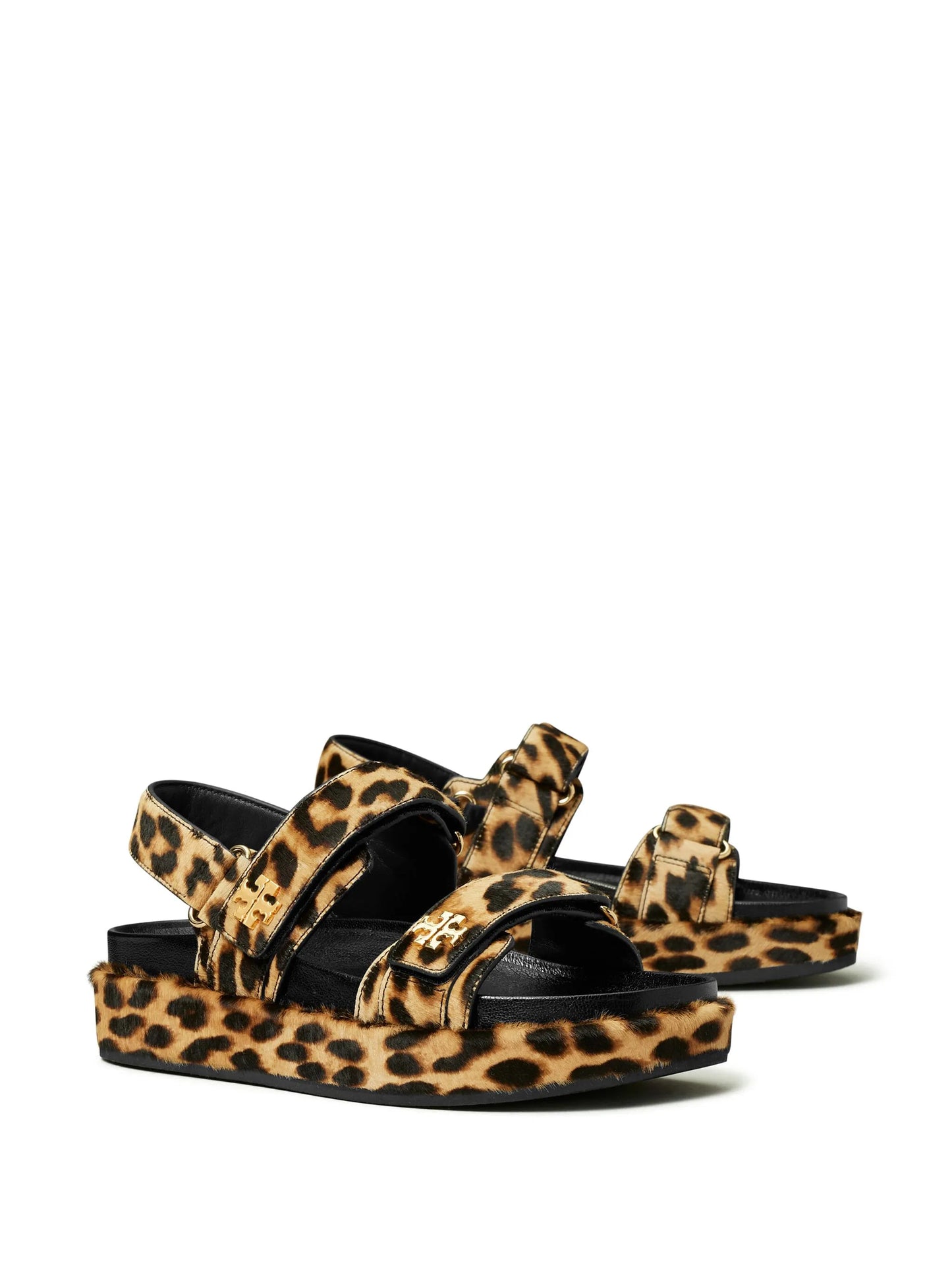 Kira leopard sandals