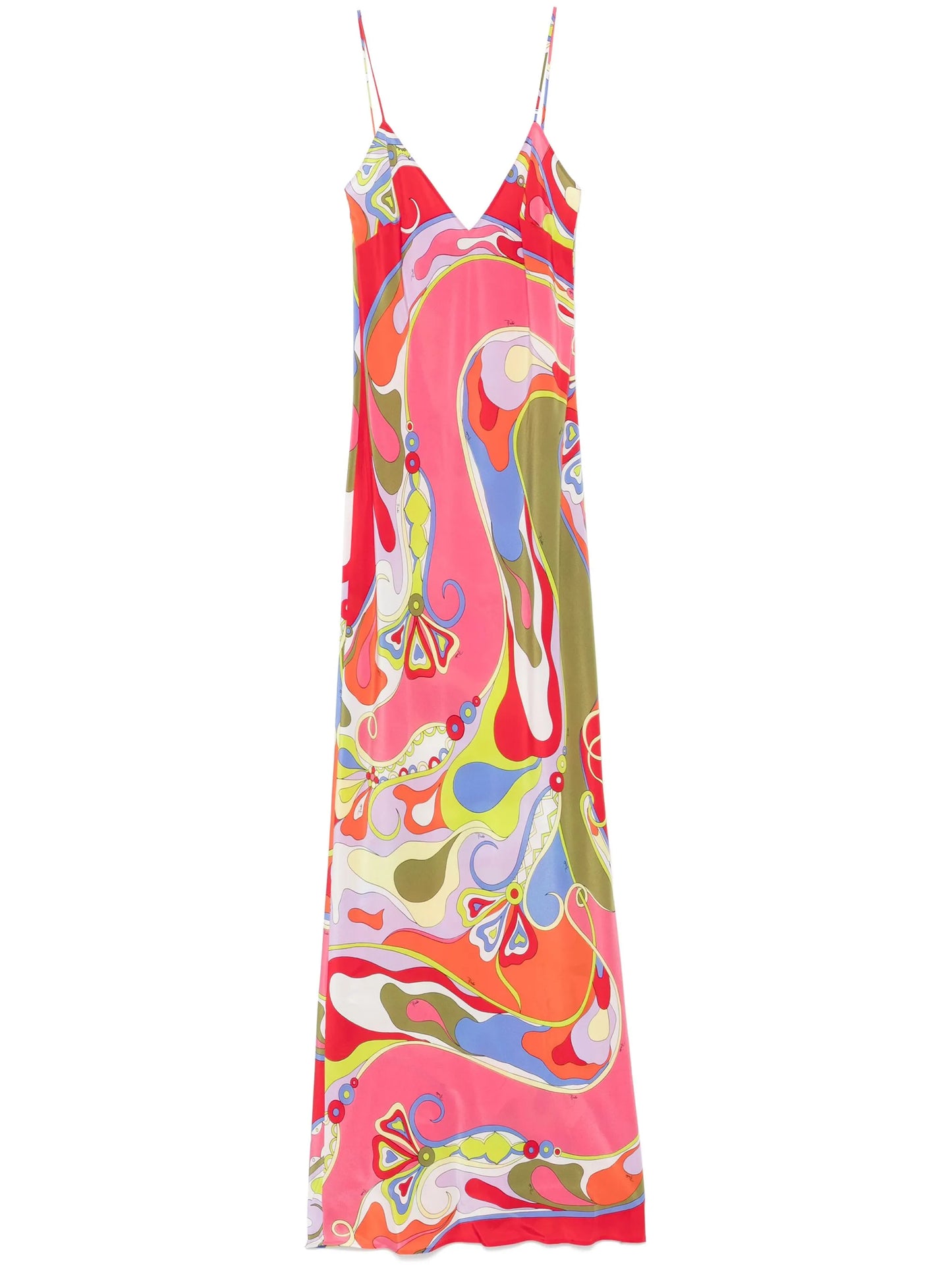 Orchidee-print dress