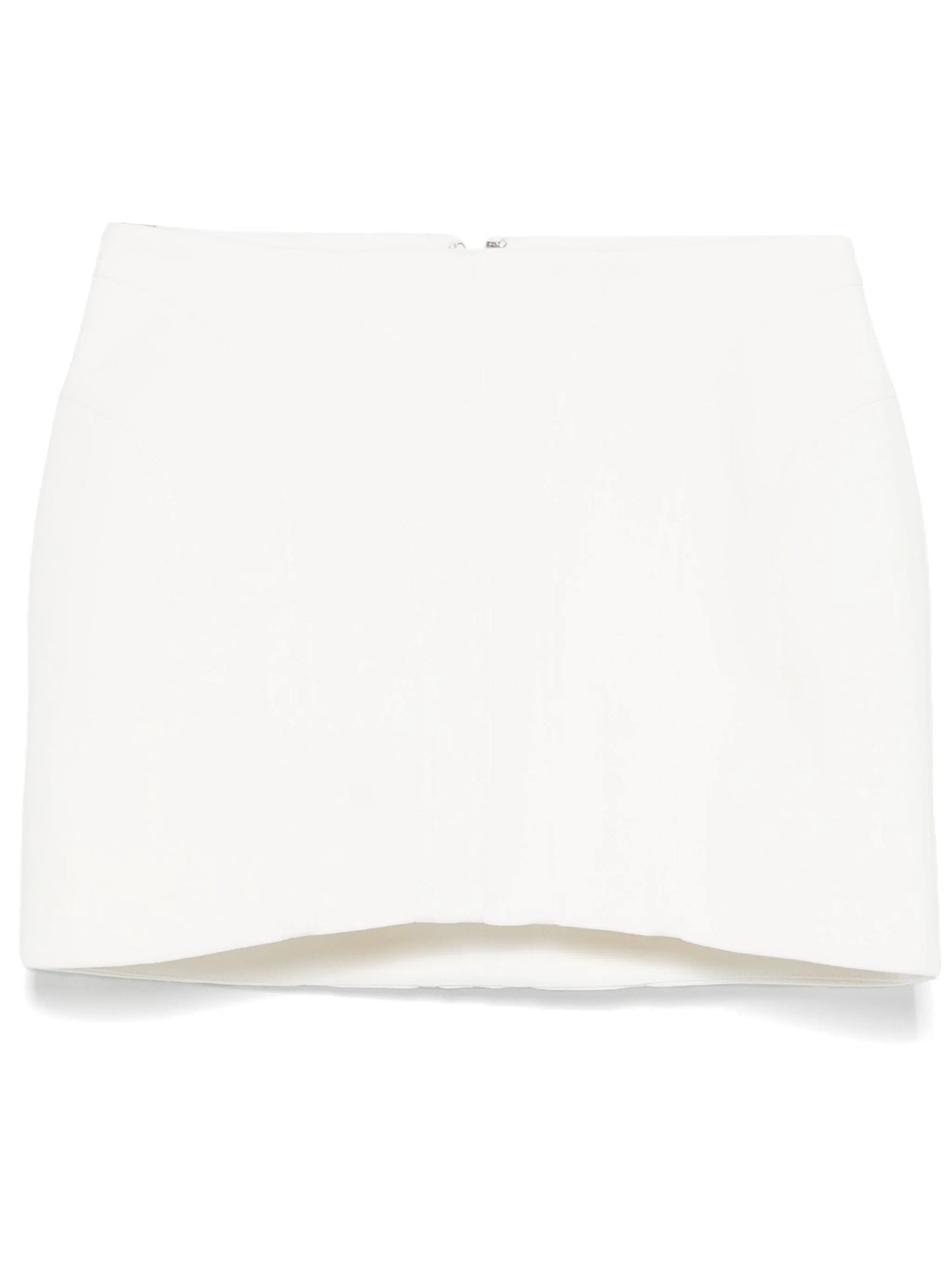 stitch-detailed mini skirt