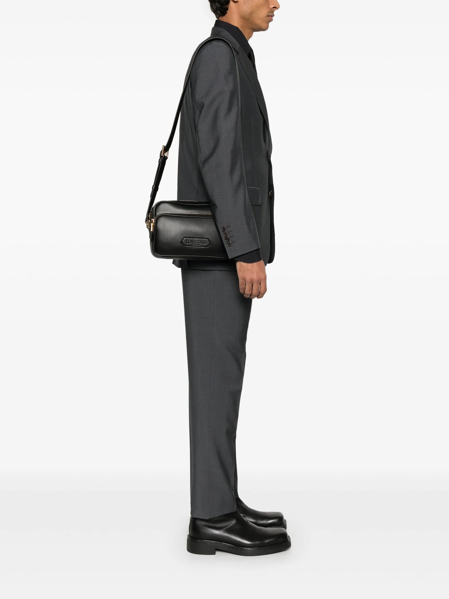 medium leather messenger bag