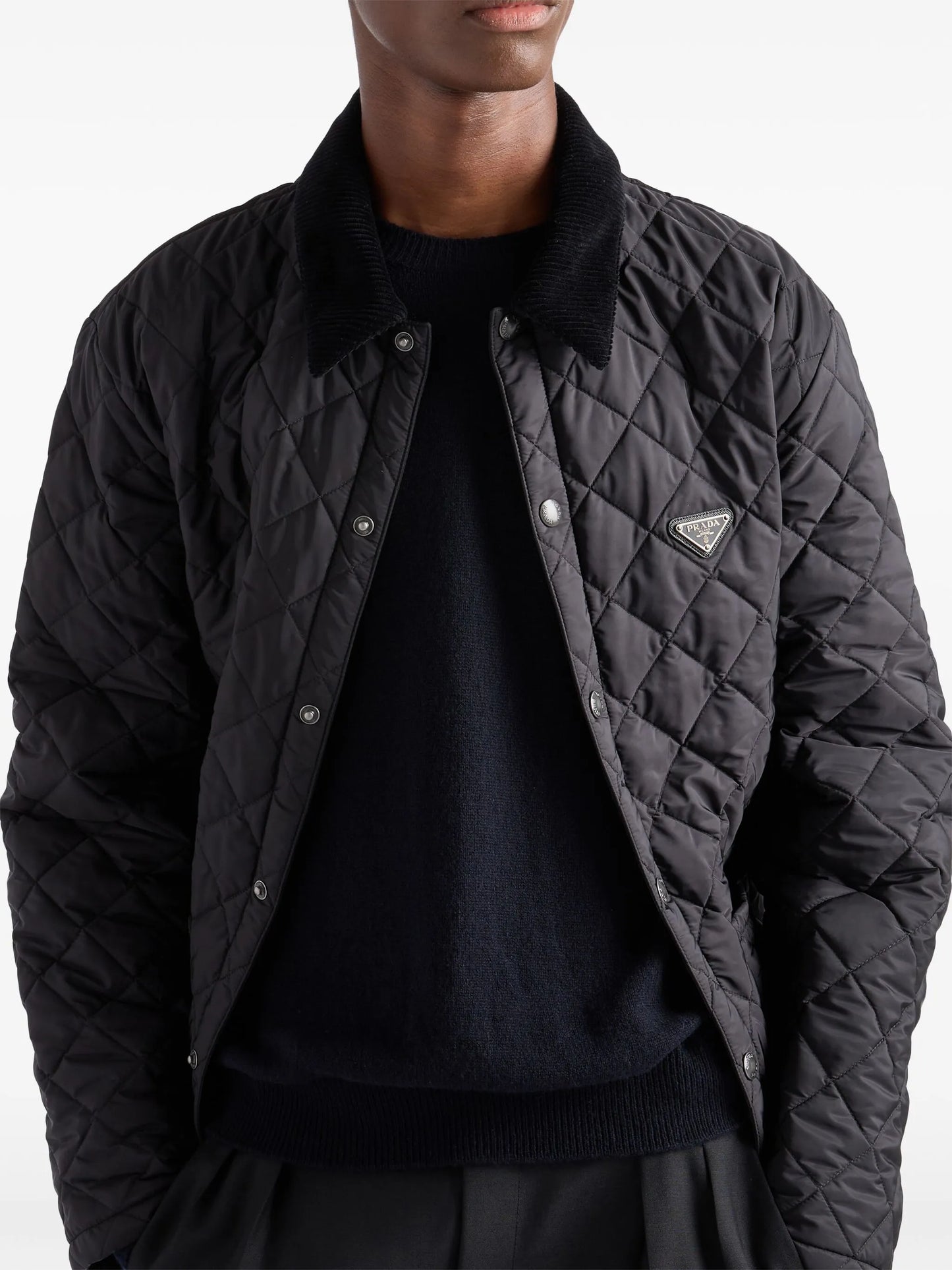 Re-Nylon quilted jacket