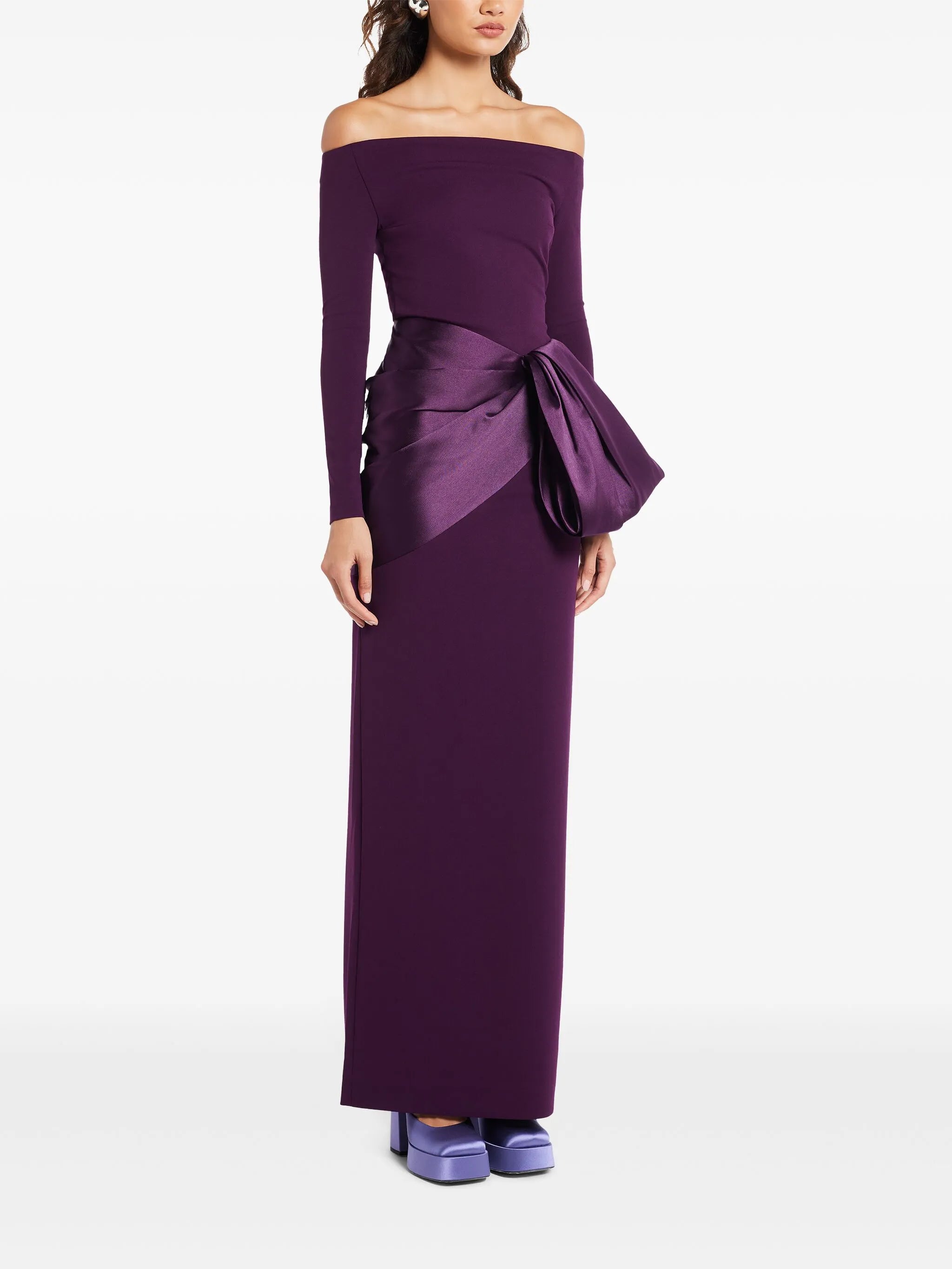 Kori off-shoulder gown