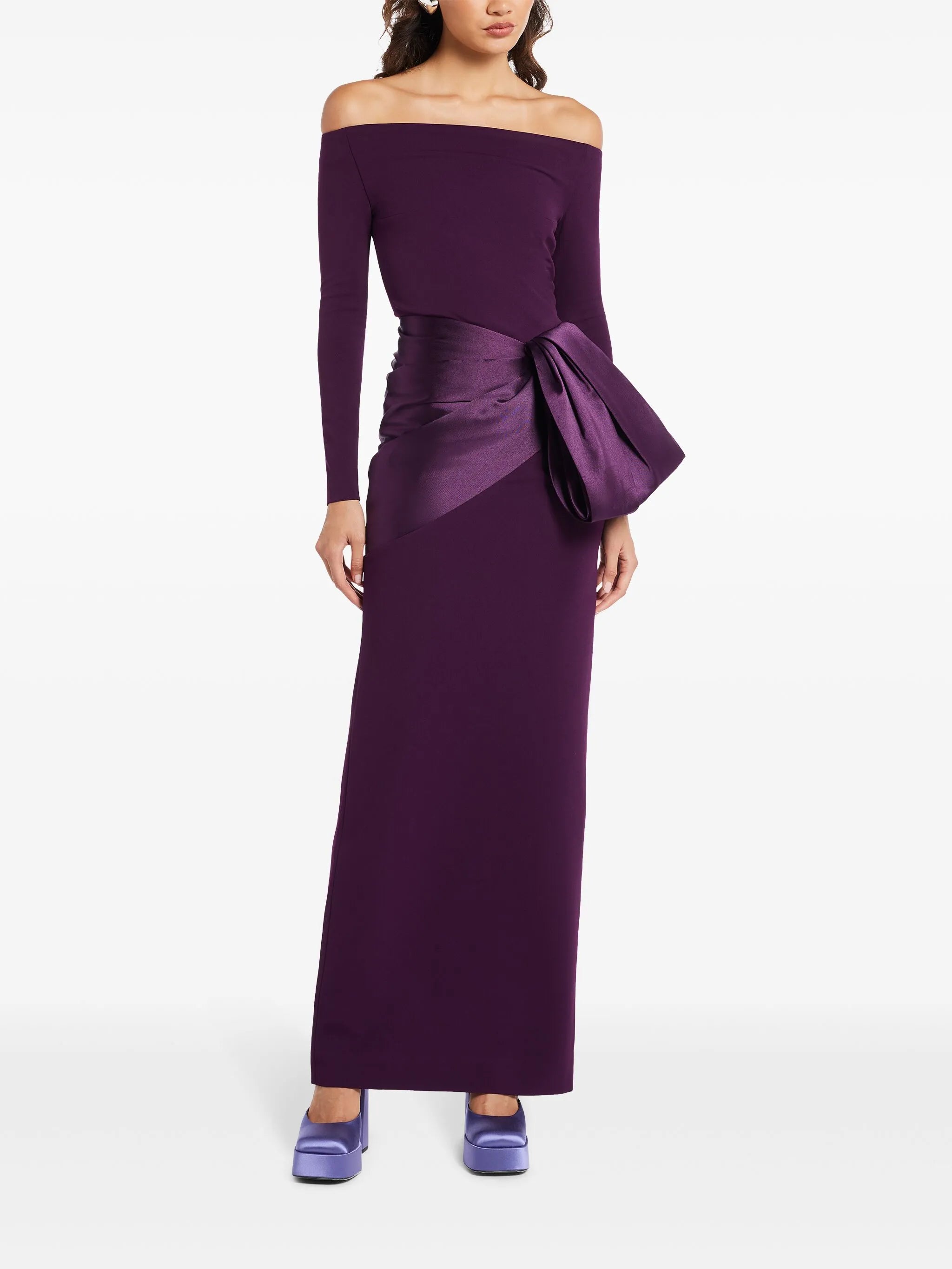Kori off-shoulder gown