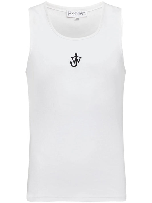 anchor logo tank top