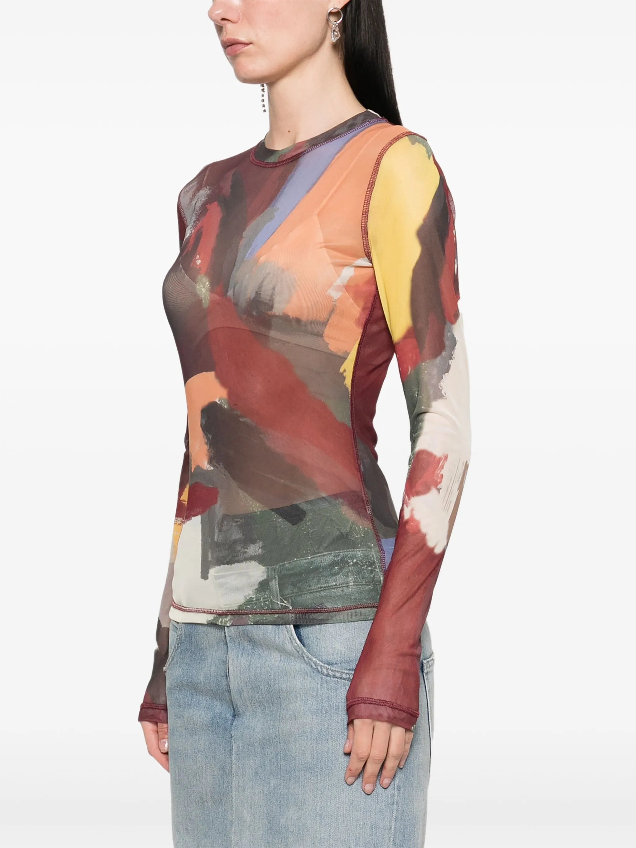 abstract-print top