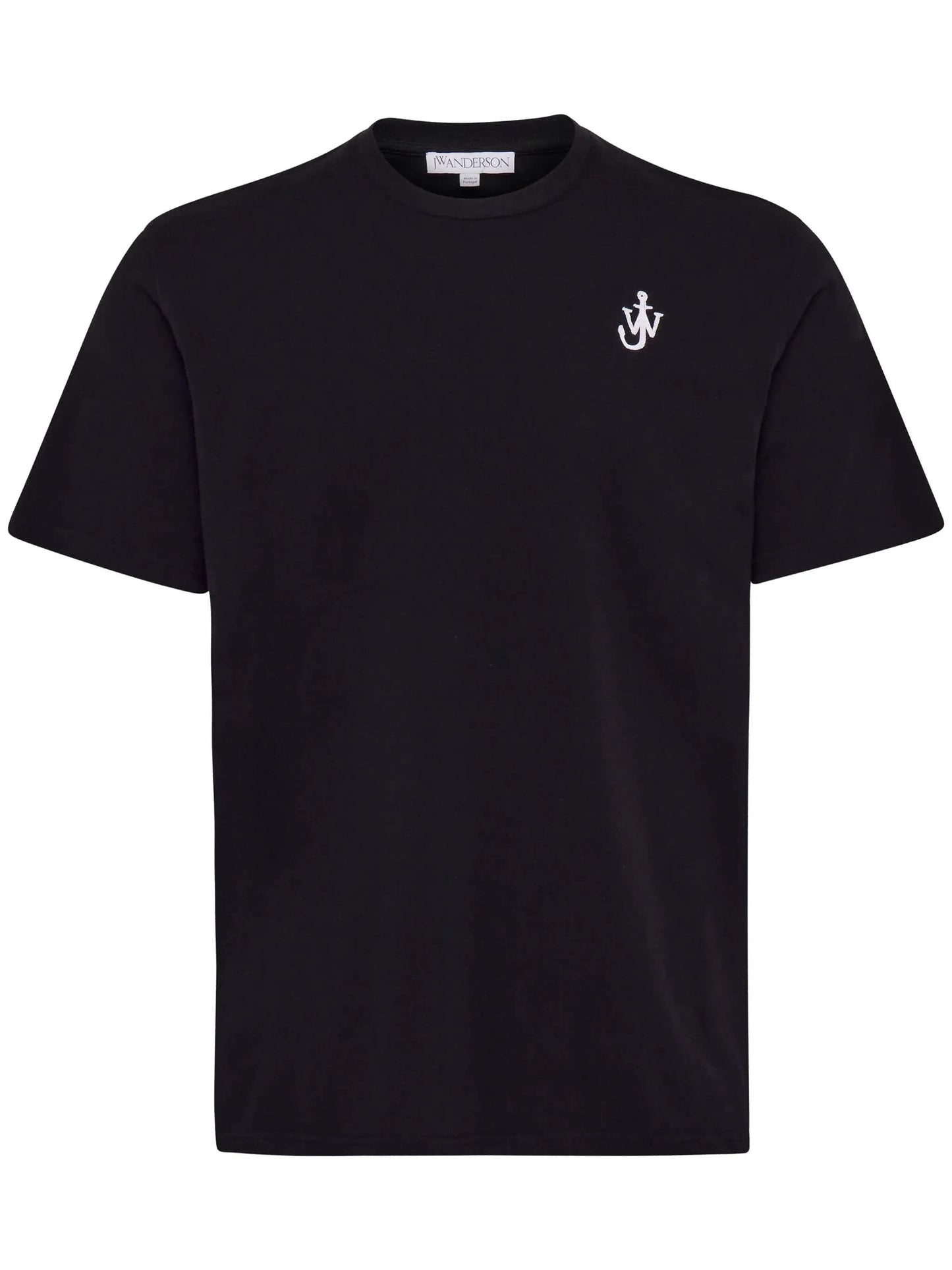 Anchor-embroidered T-shirt