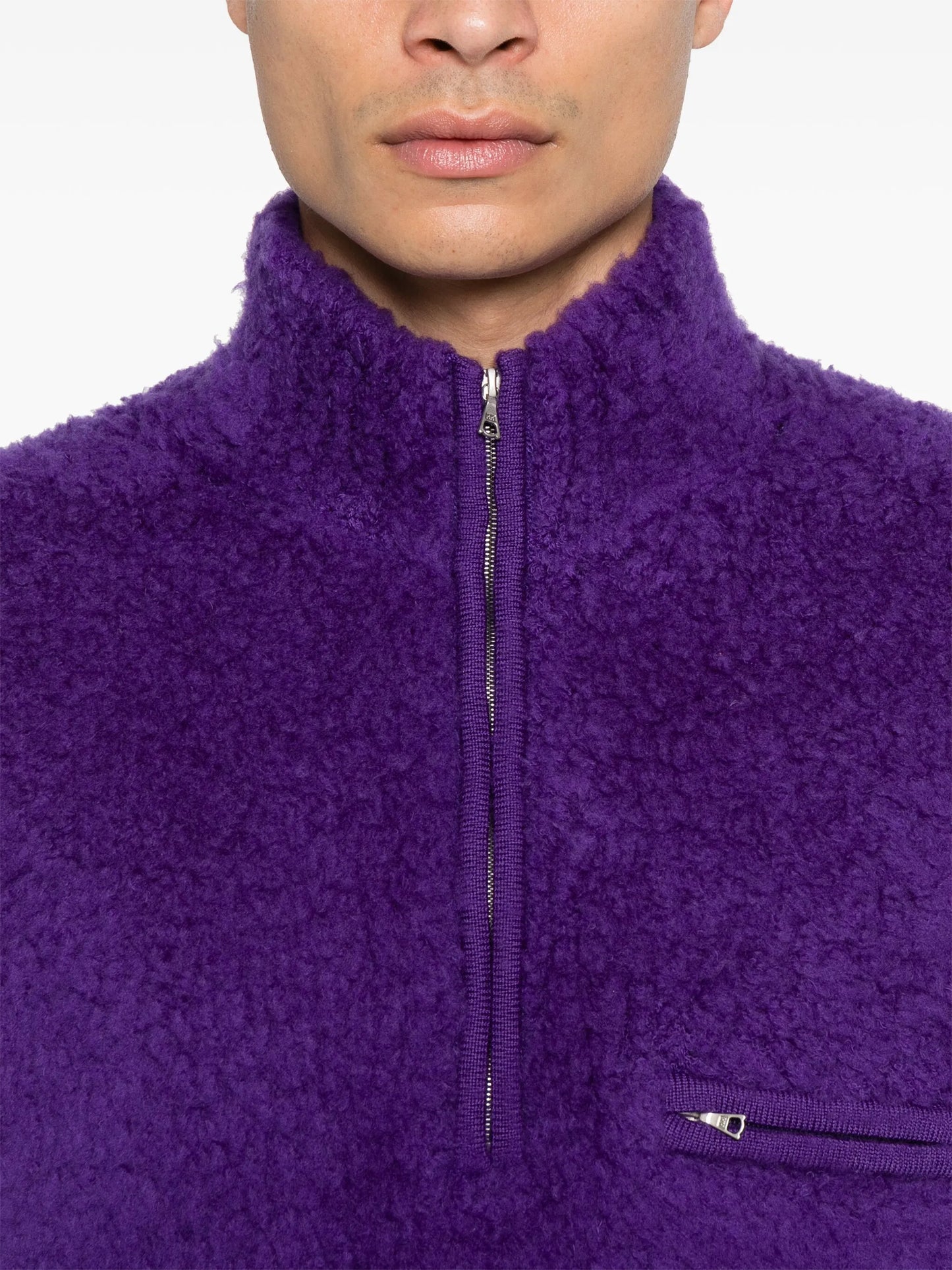 half-zip sweater