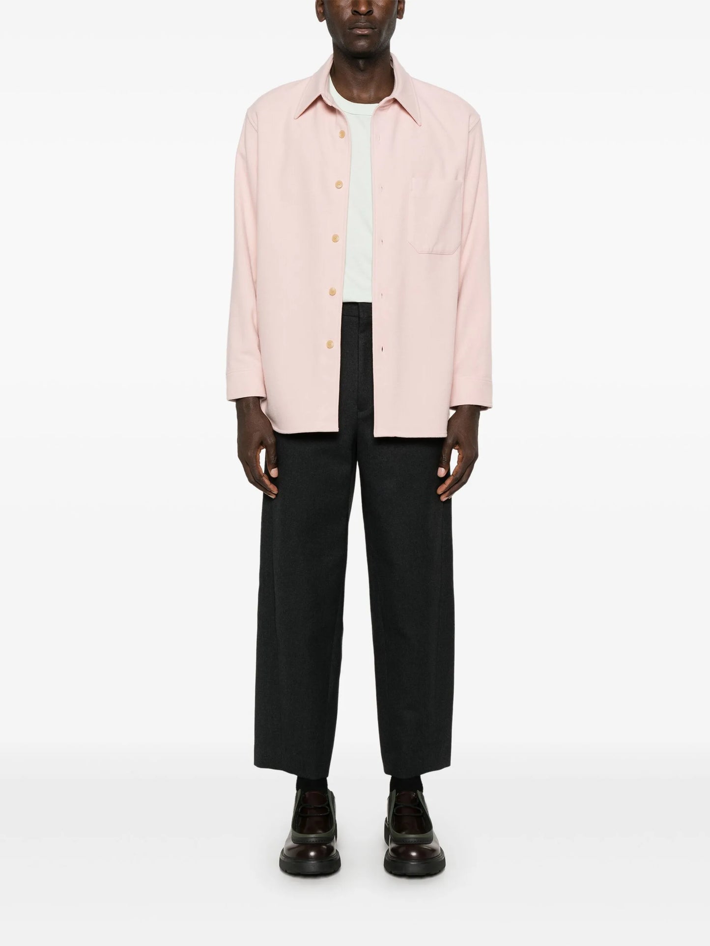 Light Melton Slacks trousers