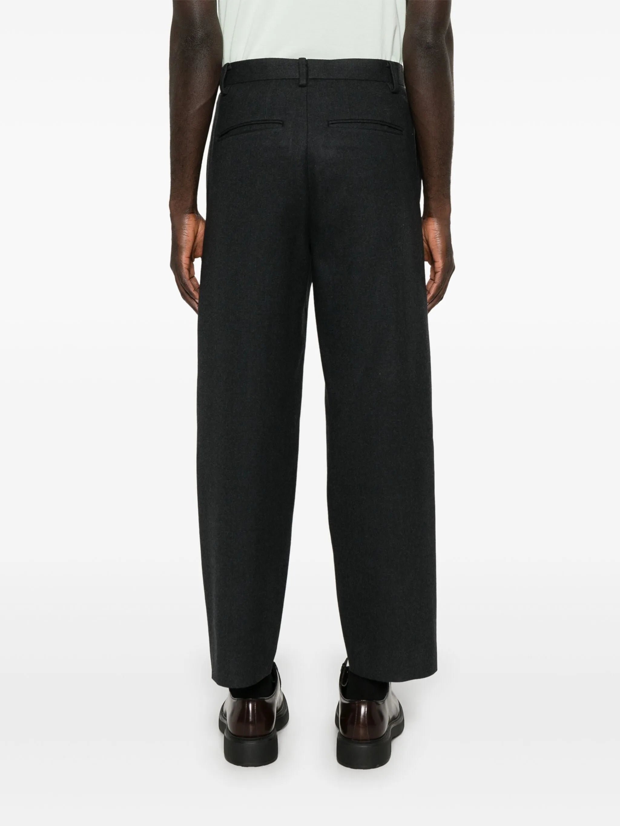 Light Melton Slacks trousers