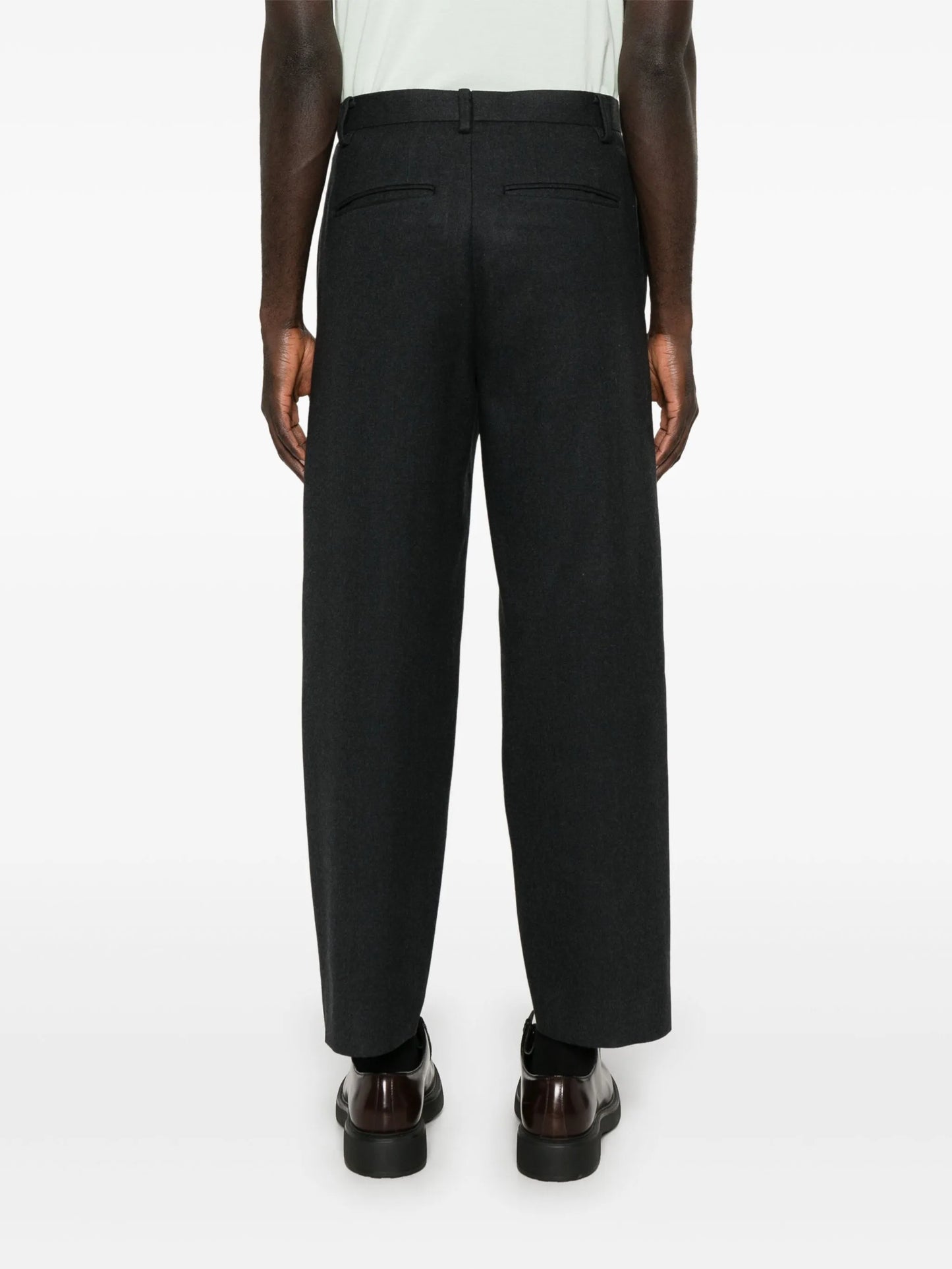 Light Melton Slacks trousers