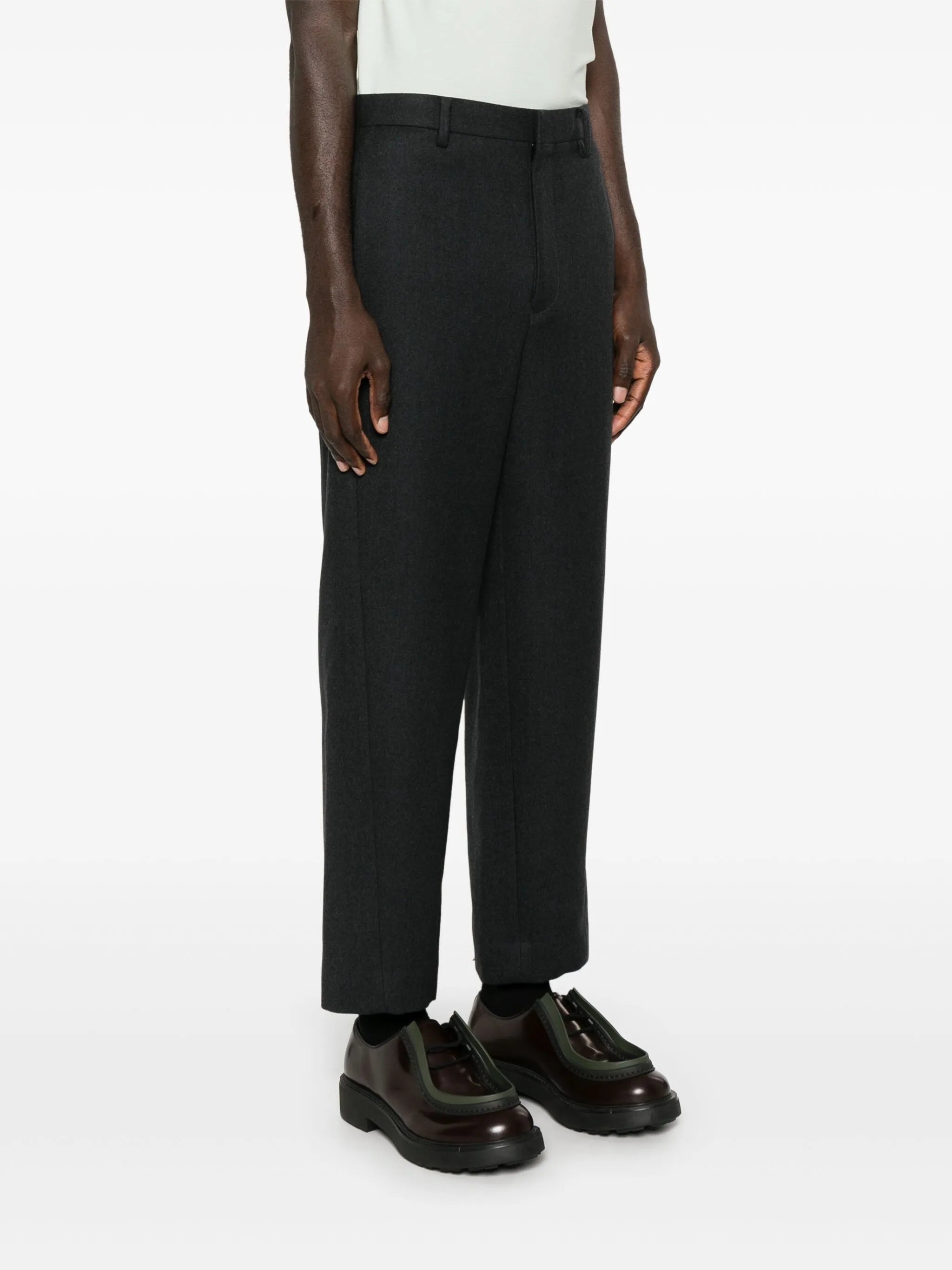 Light Melton Slacks trousers