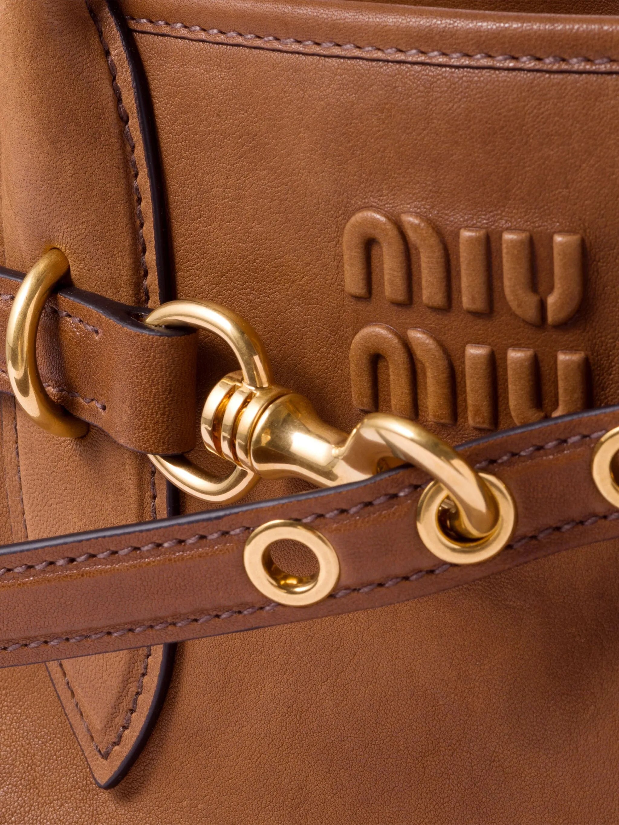 medium Aventure leather tote bag
