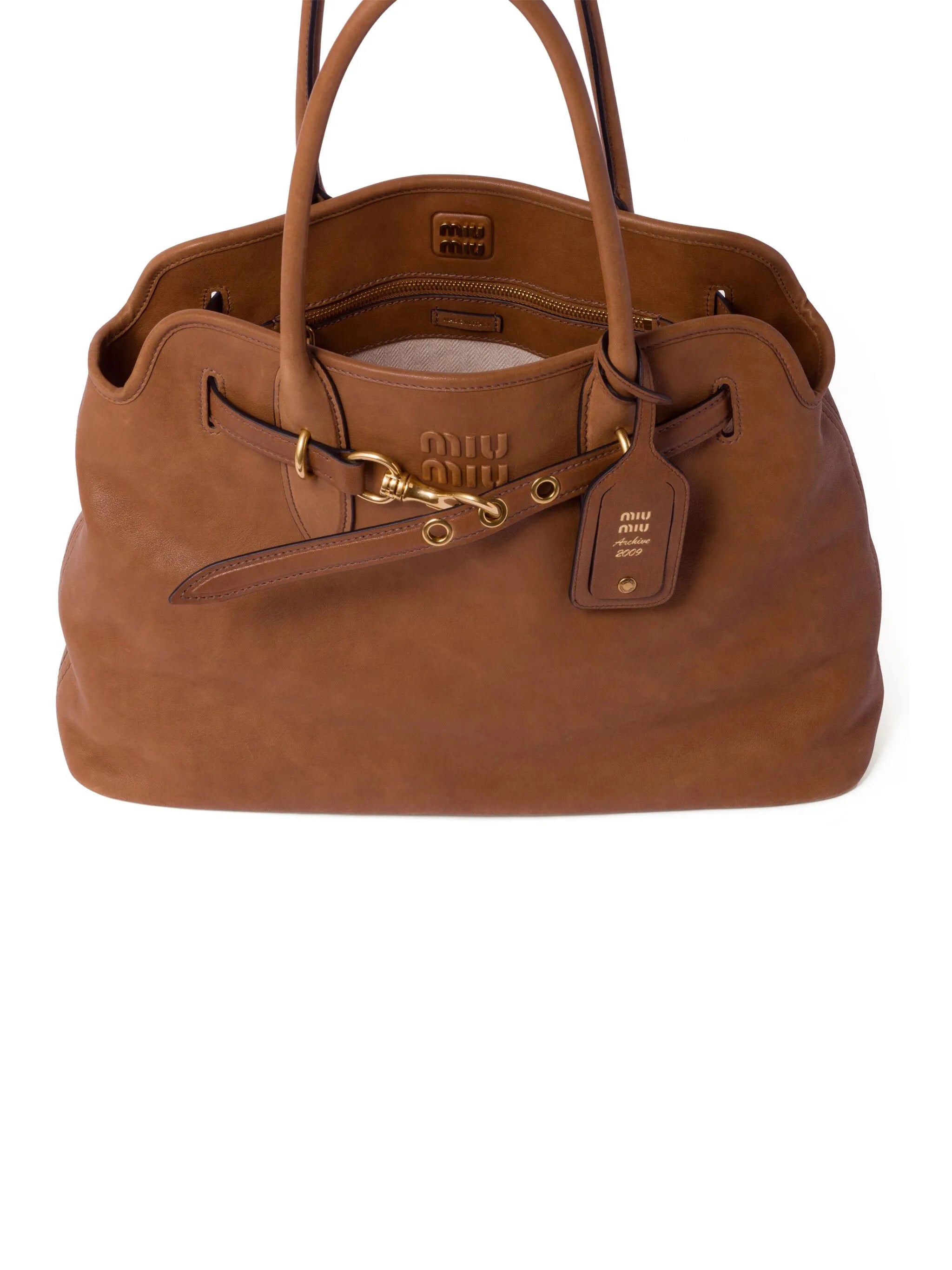 medium Aventure leather tote bag