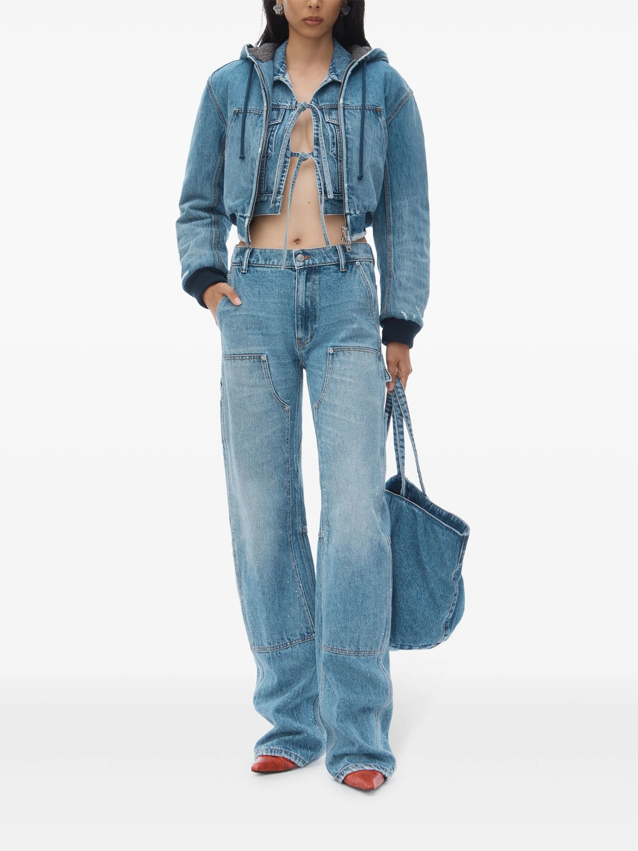 Crystal carpenter jeans