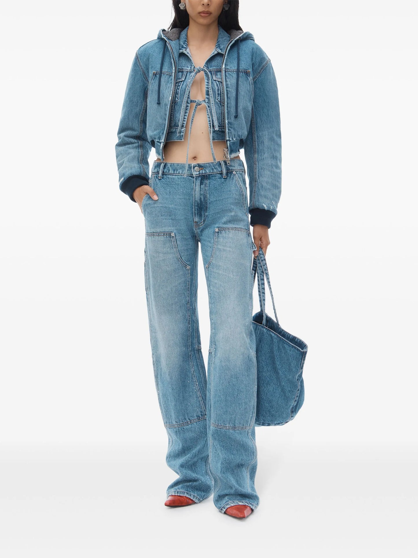 Crystal carpenter jeans