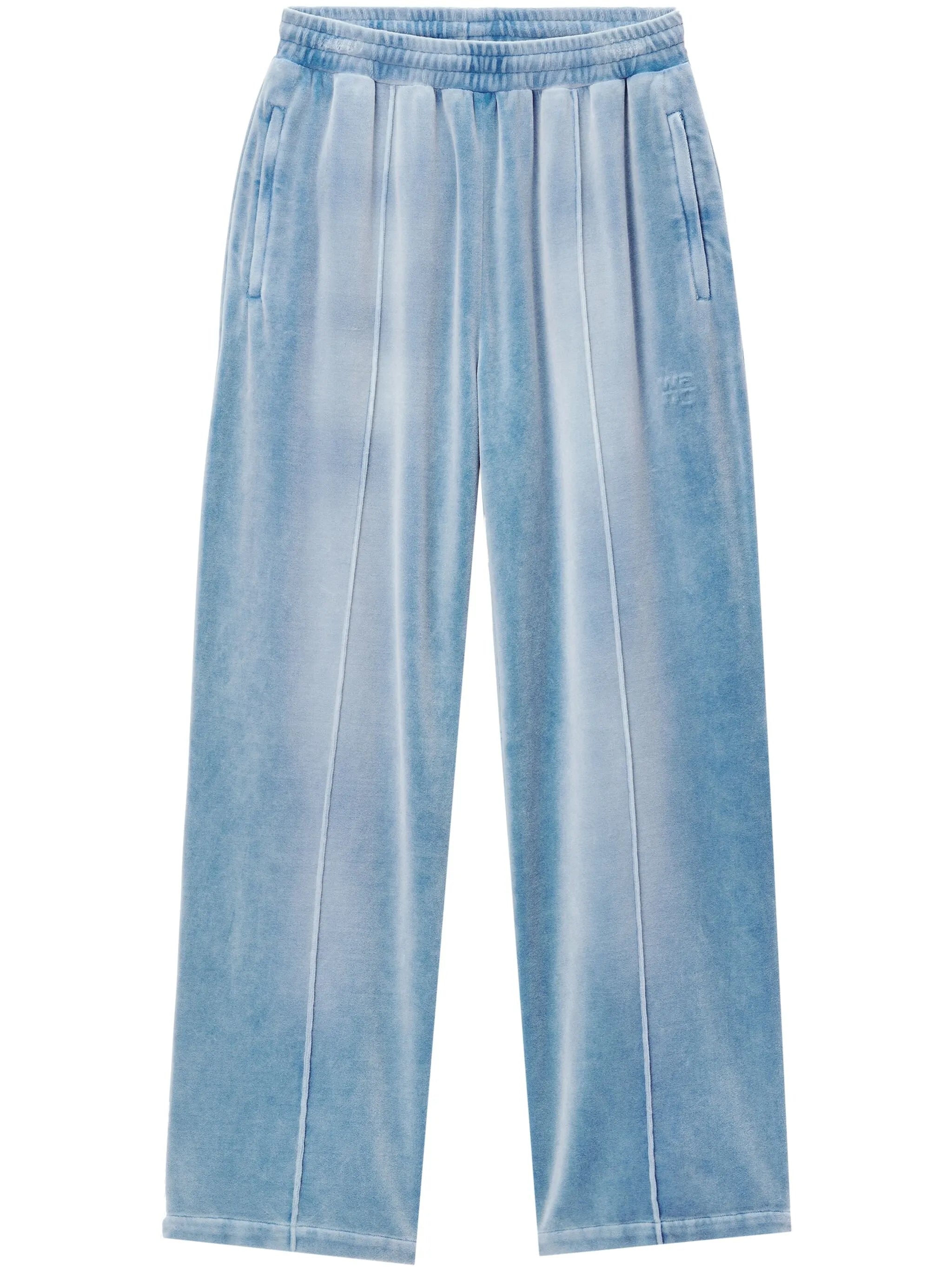 velvet track pants