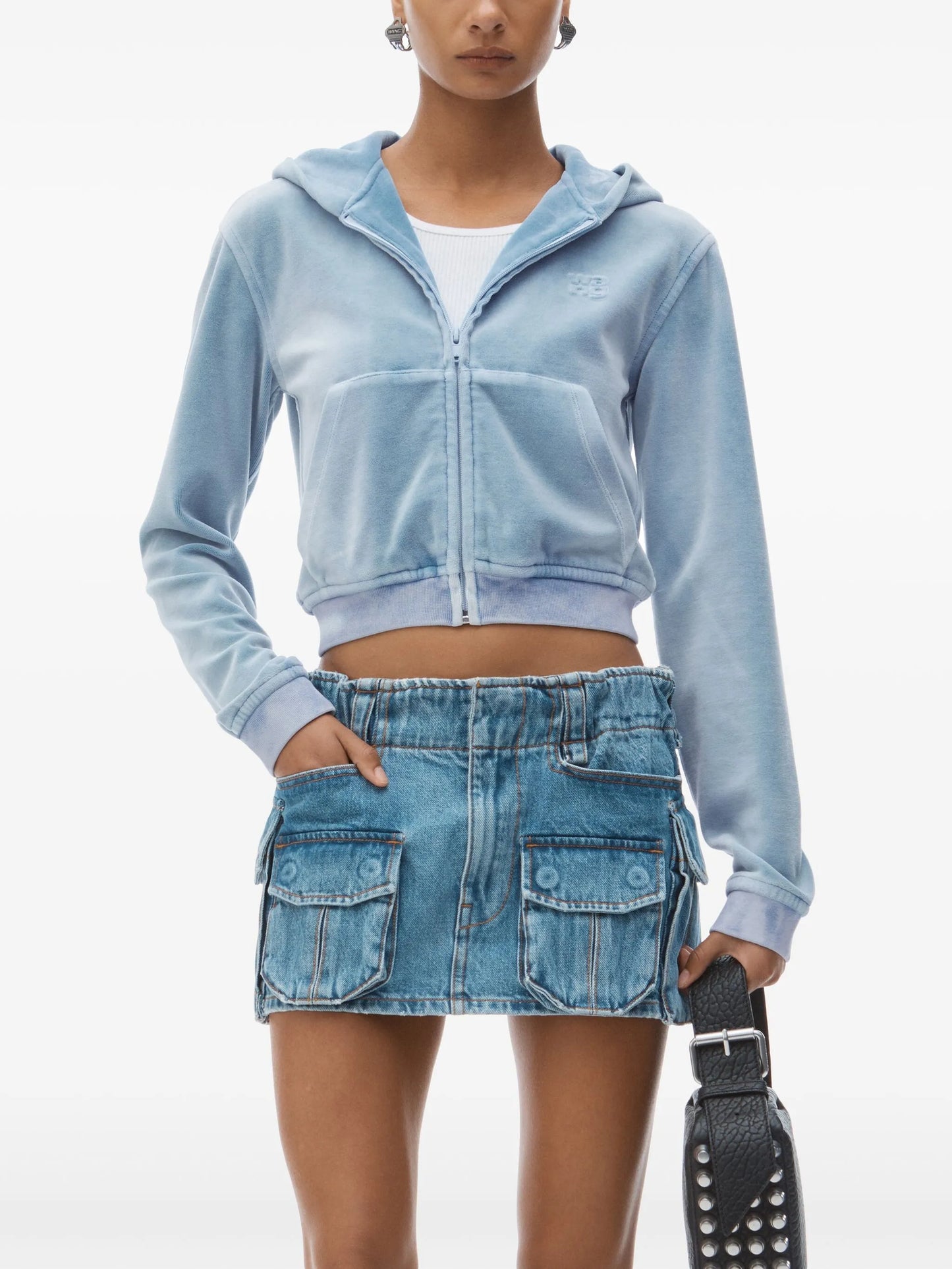 velvet hoodie