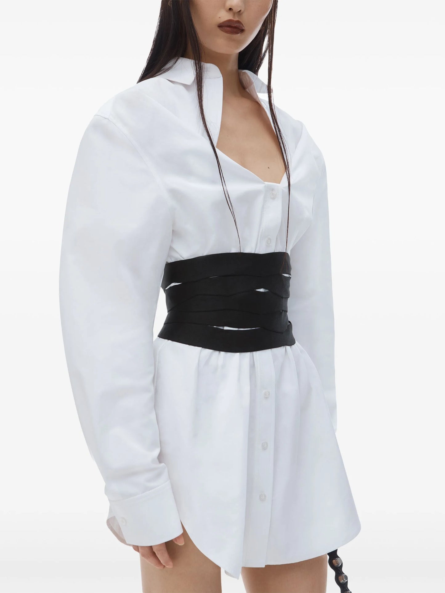 Deconstructed mini dress