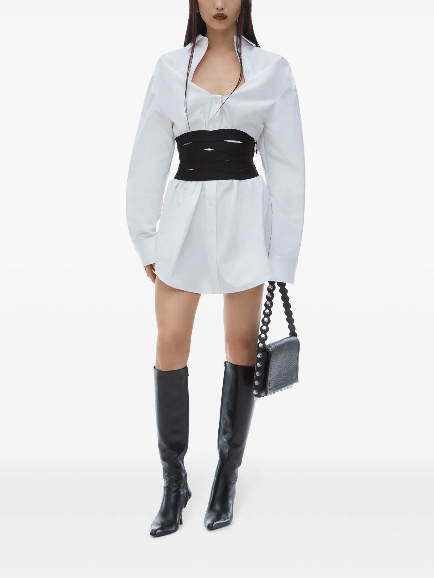 Deconstructed mini dress