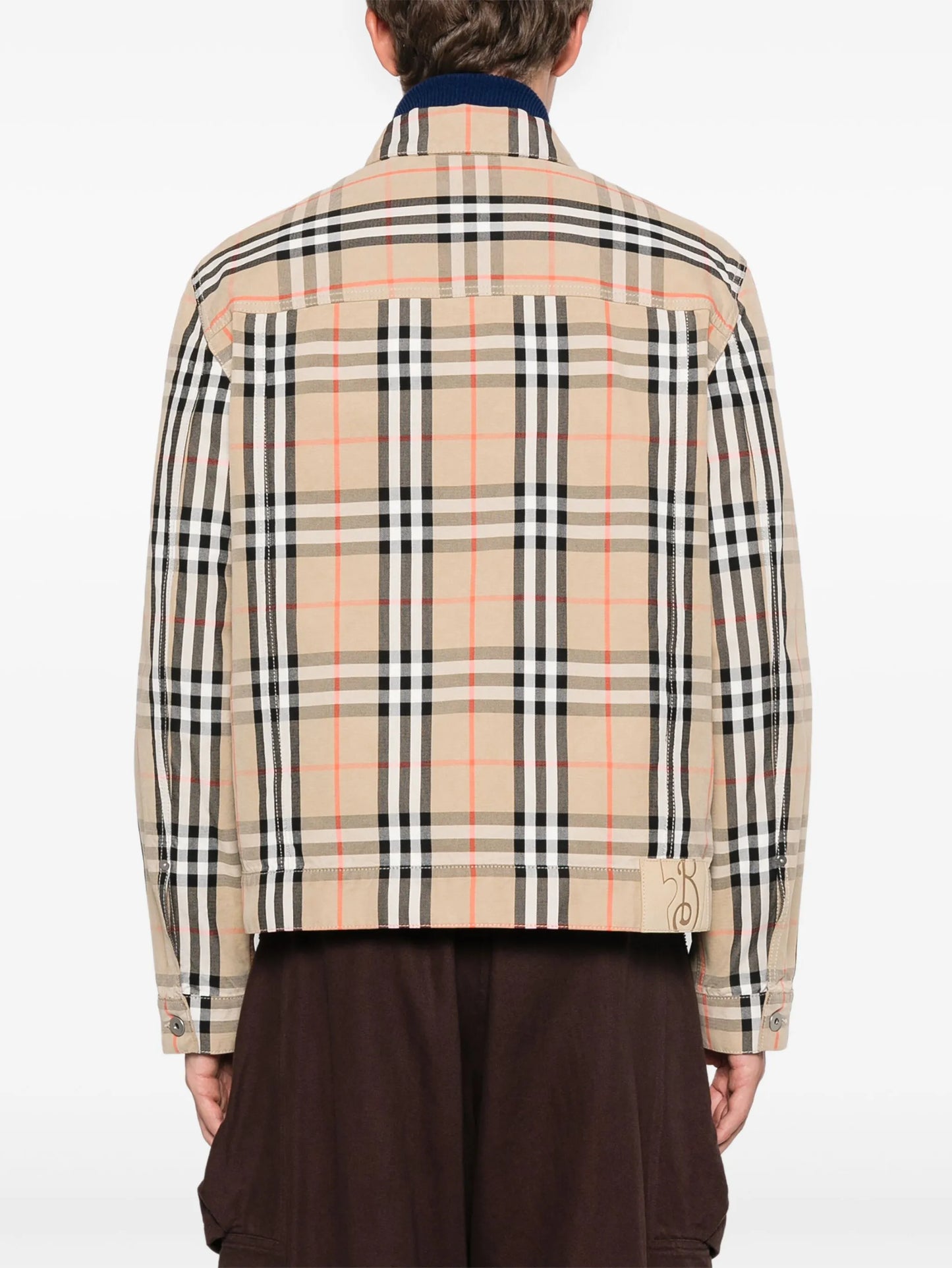 checked jacket