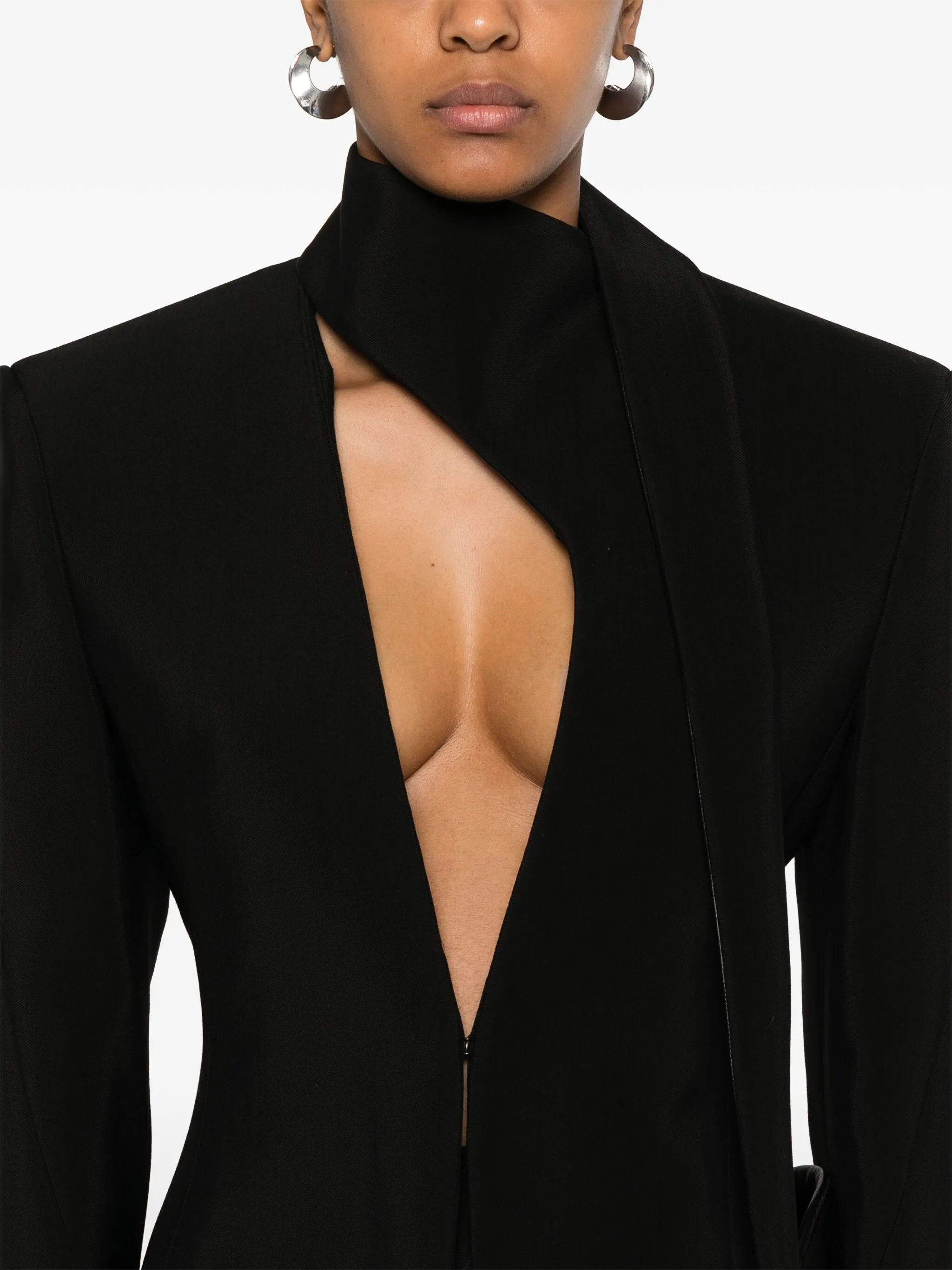 cut out-detail blazer