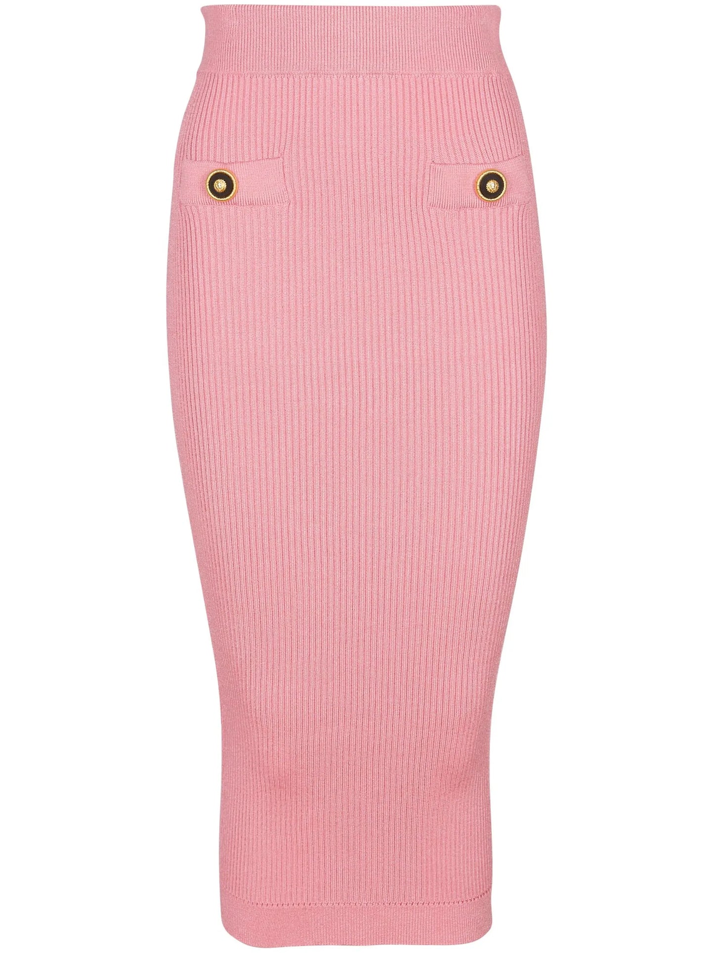 knitted midi skirt