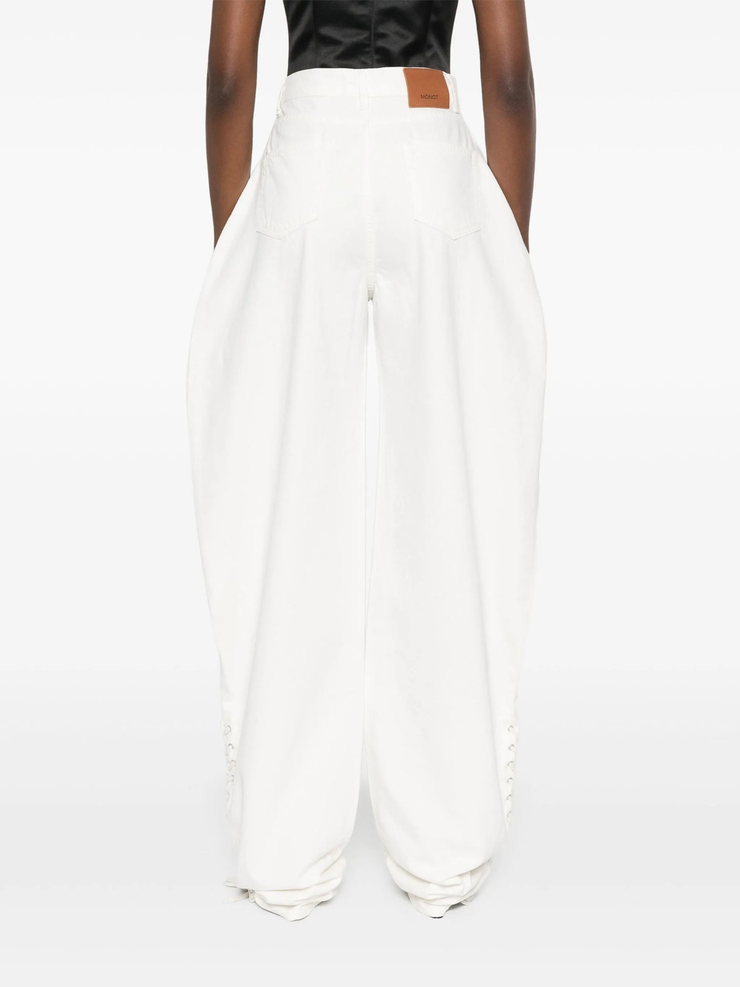 wide-leg jeans