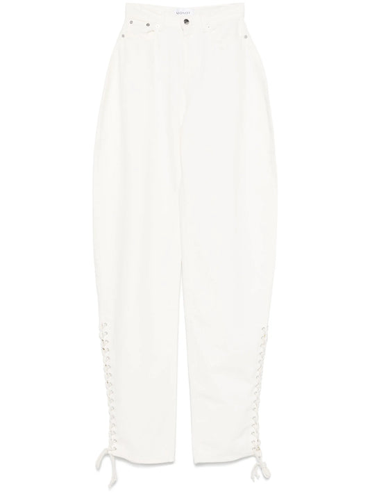 wide-leg jeans