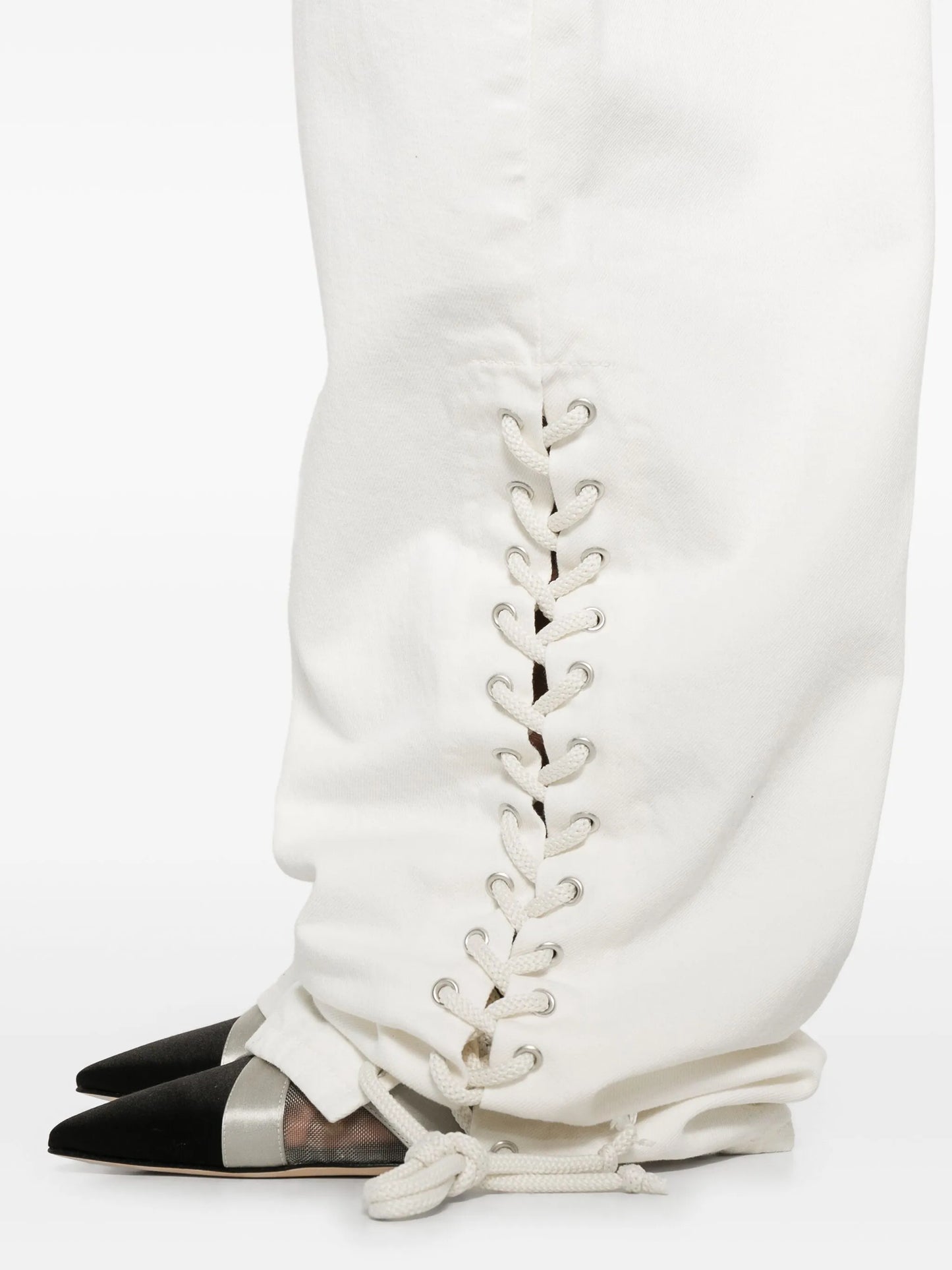 wide-leg jeans