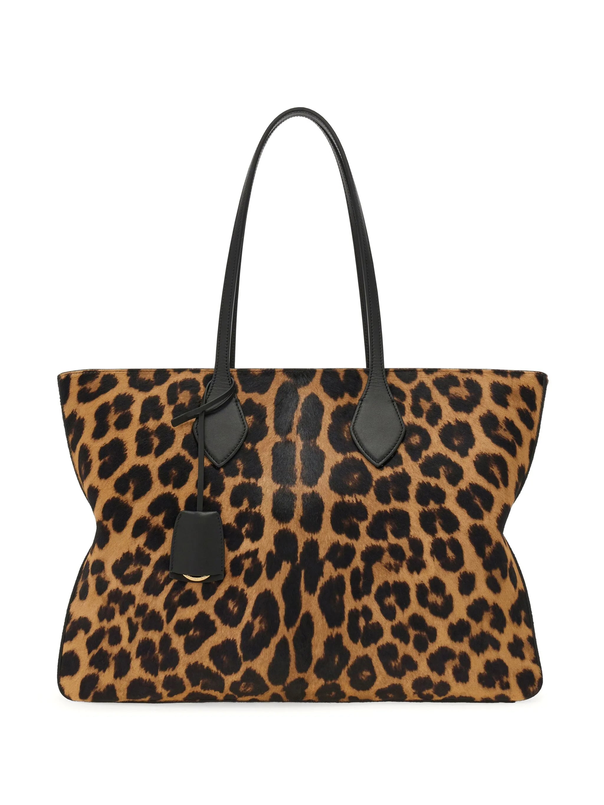 animal print tote bag