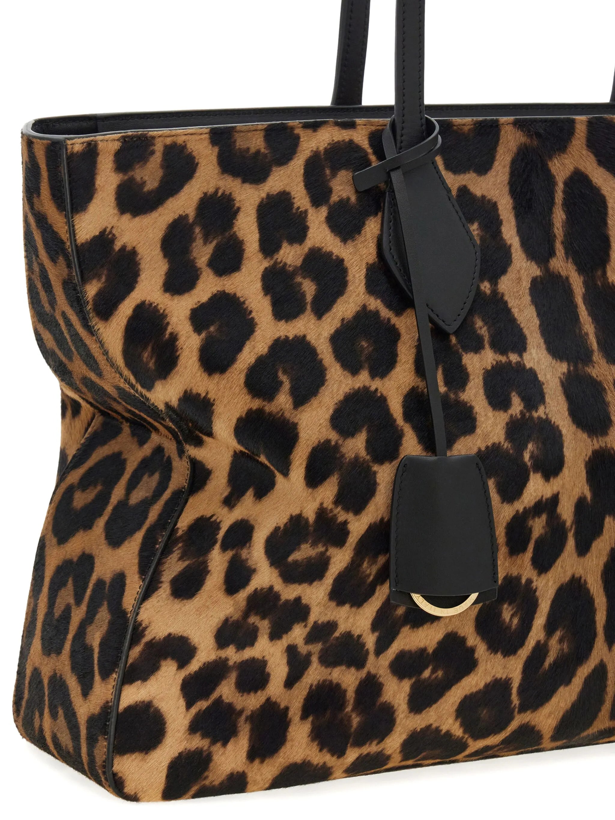 animal print tote bag