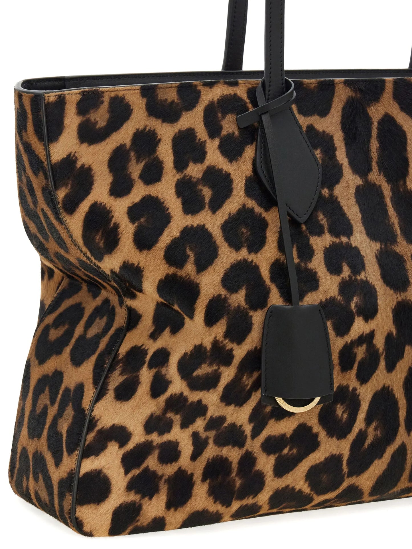 animal print tote bag