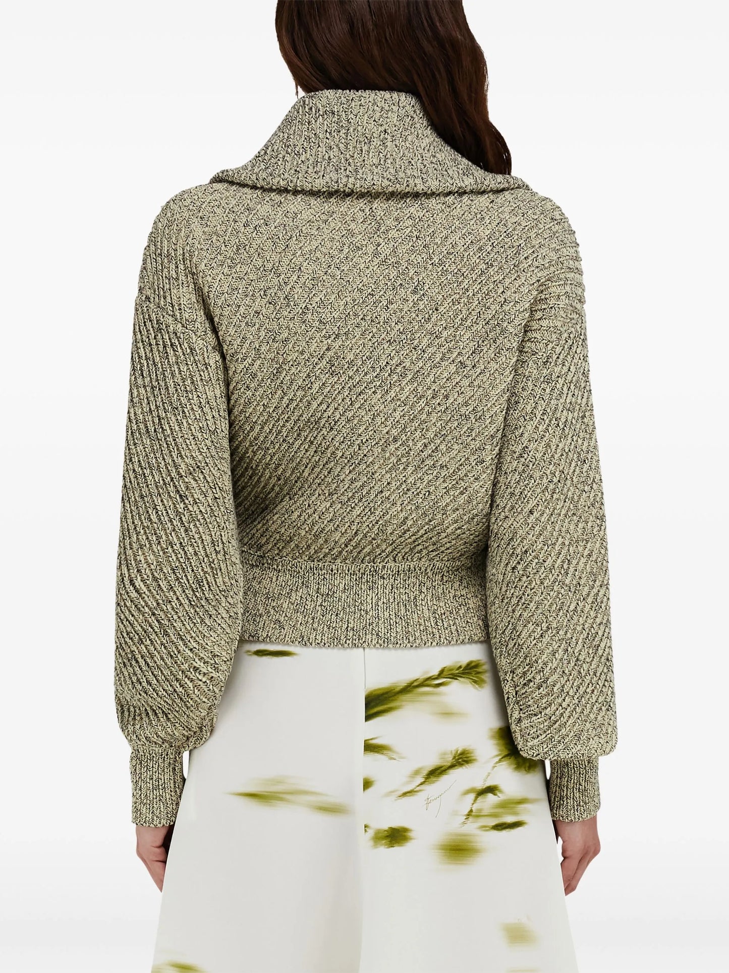 knitted bomber jacket