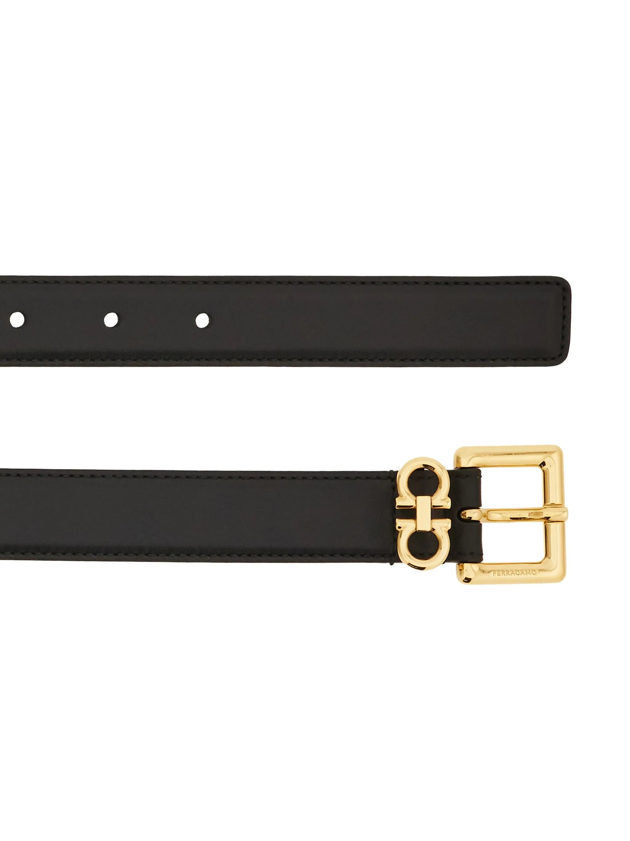 double Gancini fixed belt