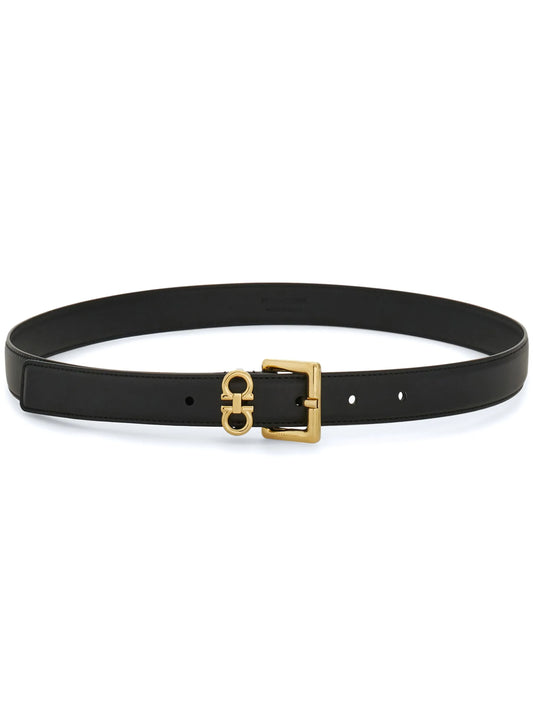 double Gancini fixed belt