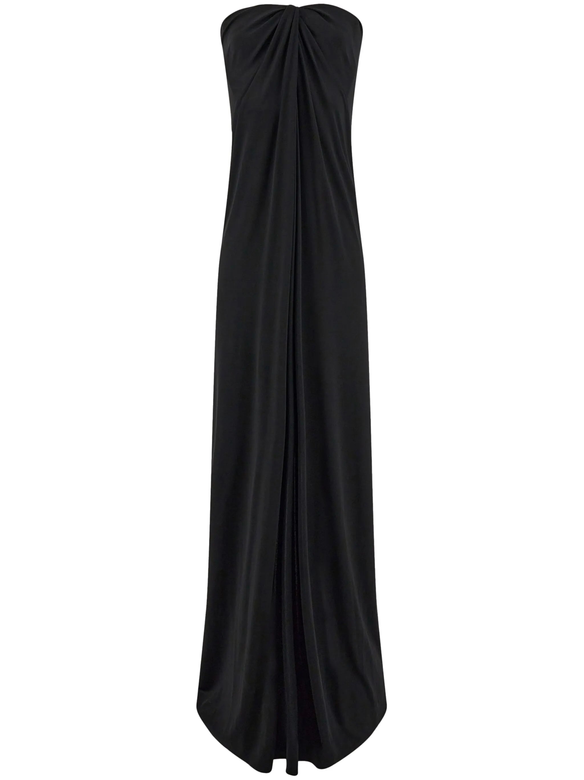 strapless maxi dress